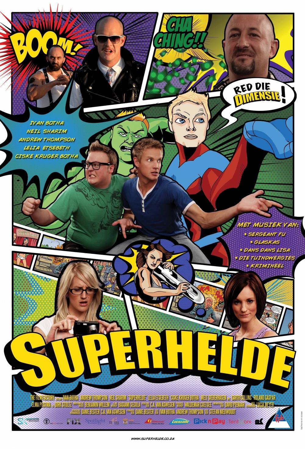 Extra Large Movie Poster Image for Superhelde 