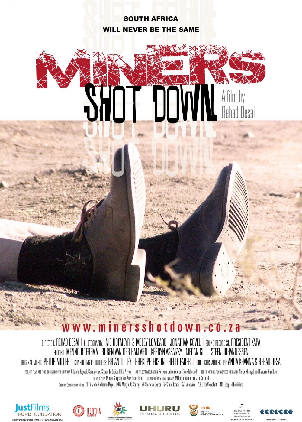 Extra Large Movie Poster Image for Miners Shot Down 