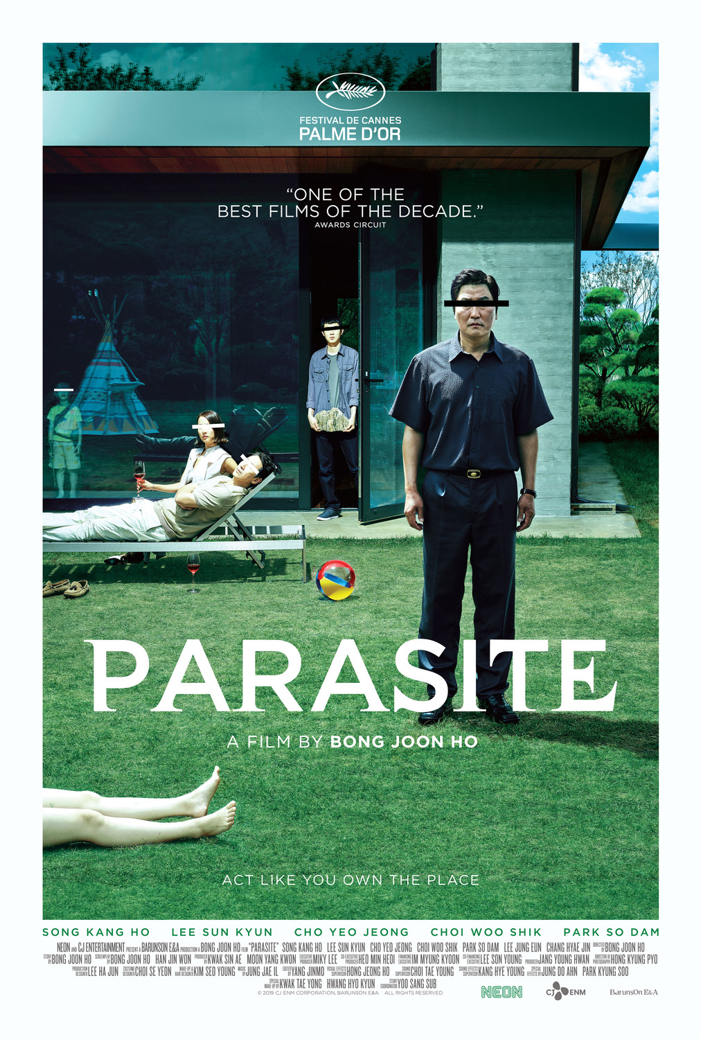 Extra Large Movie Poster Image for Parasite (#2 of 8)