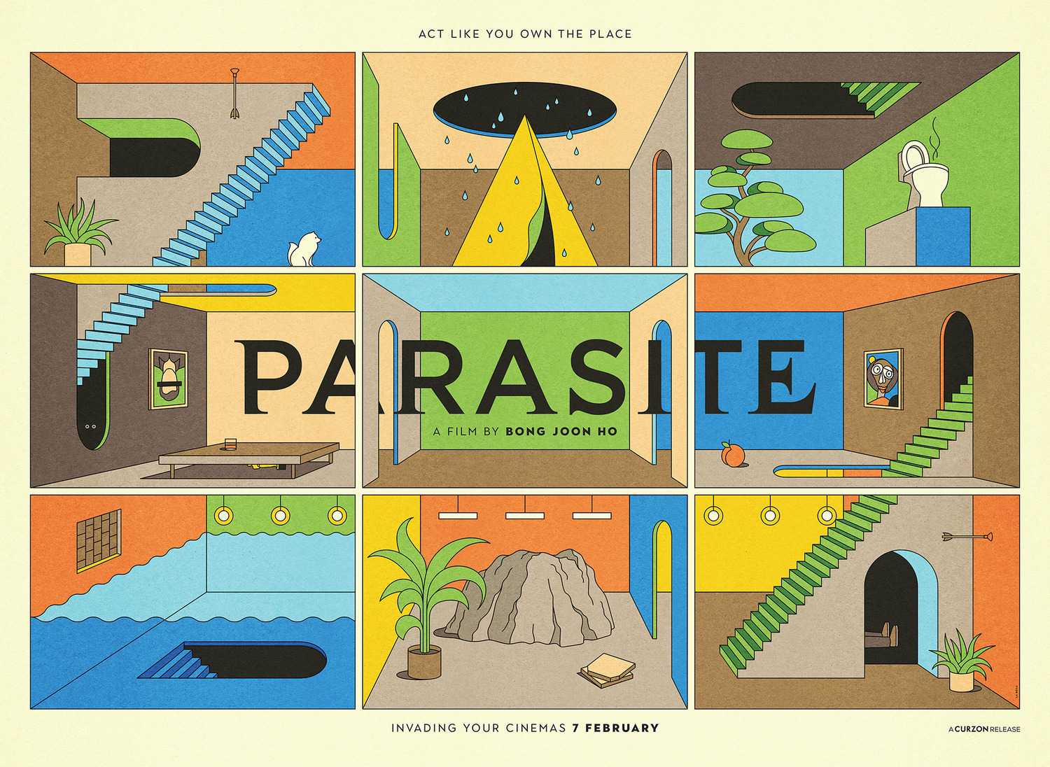 Extra Large Movie Poster Image for Parasite (#6 of 8)