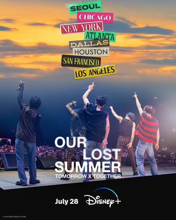 TOMORROW X TOGETHER: OUR LOST SUMMER Movie Poster