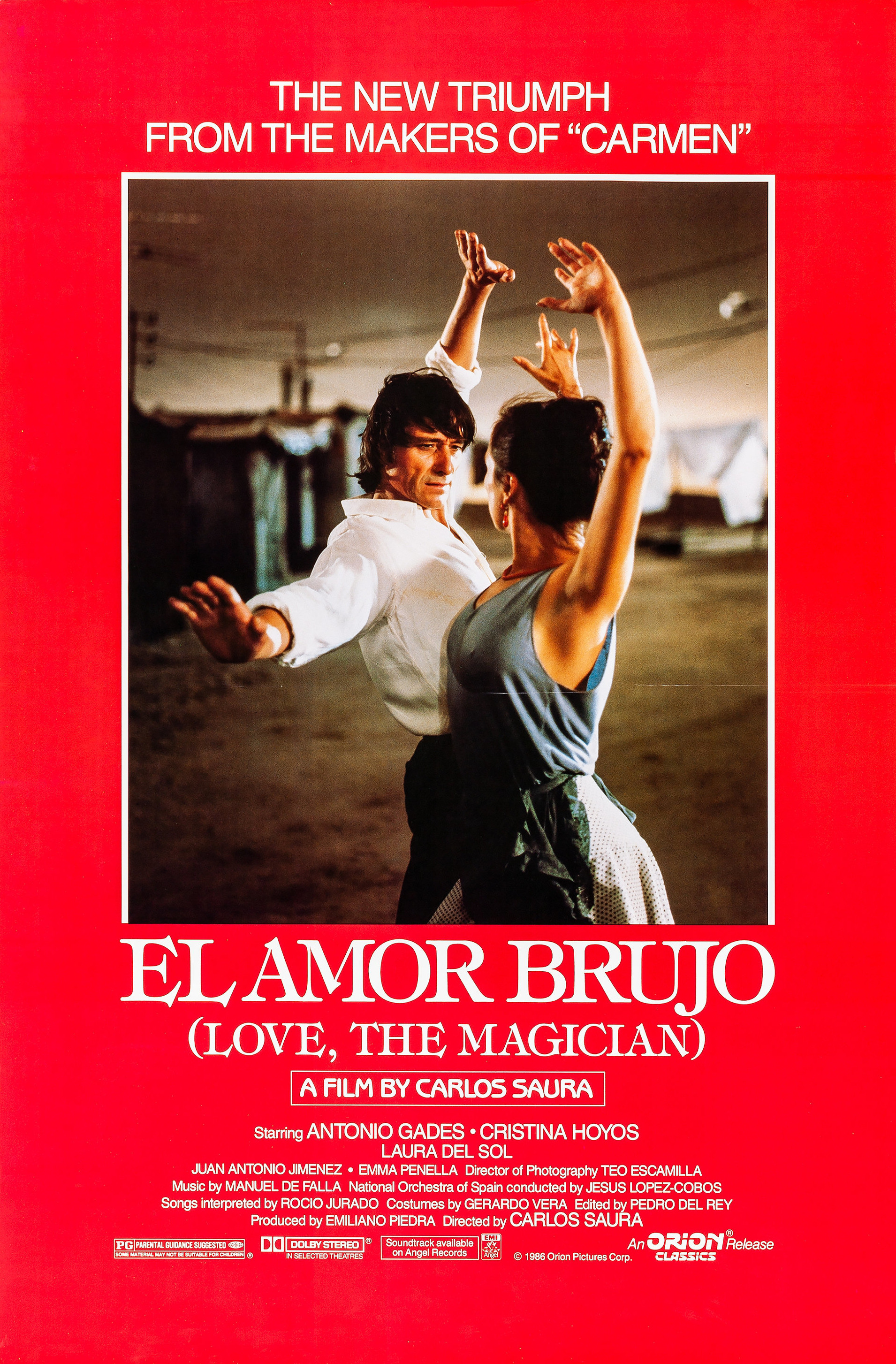 Mega Sized Movie Poster Image for El amor brujo (#1 of 3)