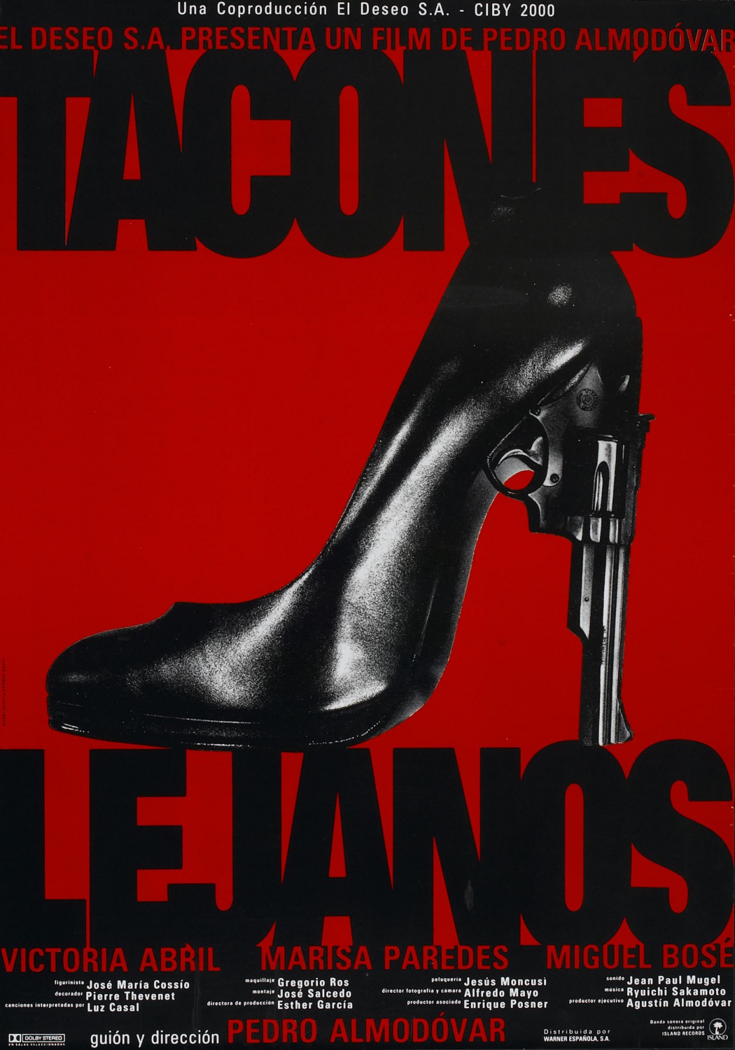 Extra Large Movie Poster Image for Tacones lejanos (#1 of 3)