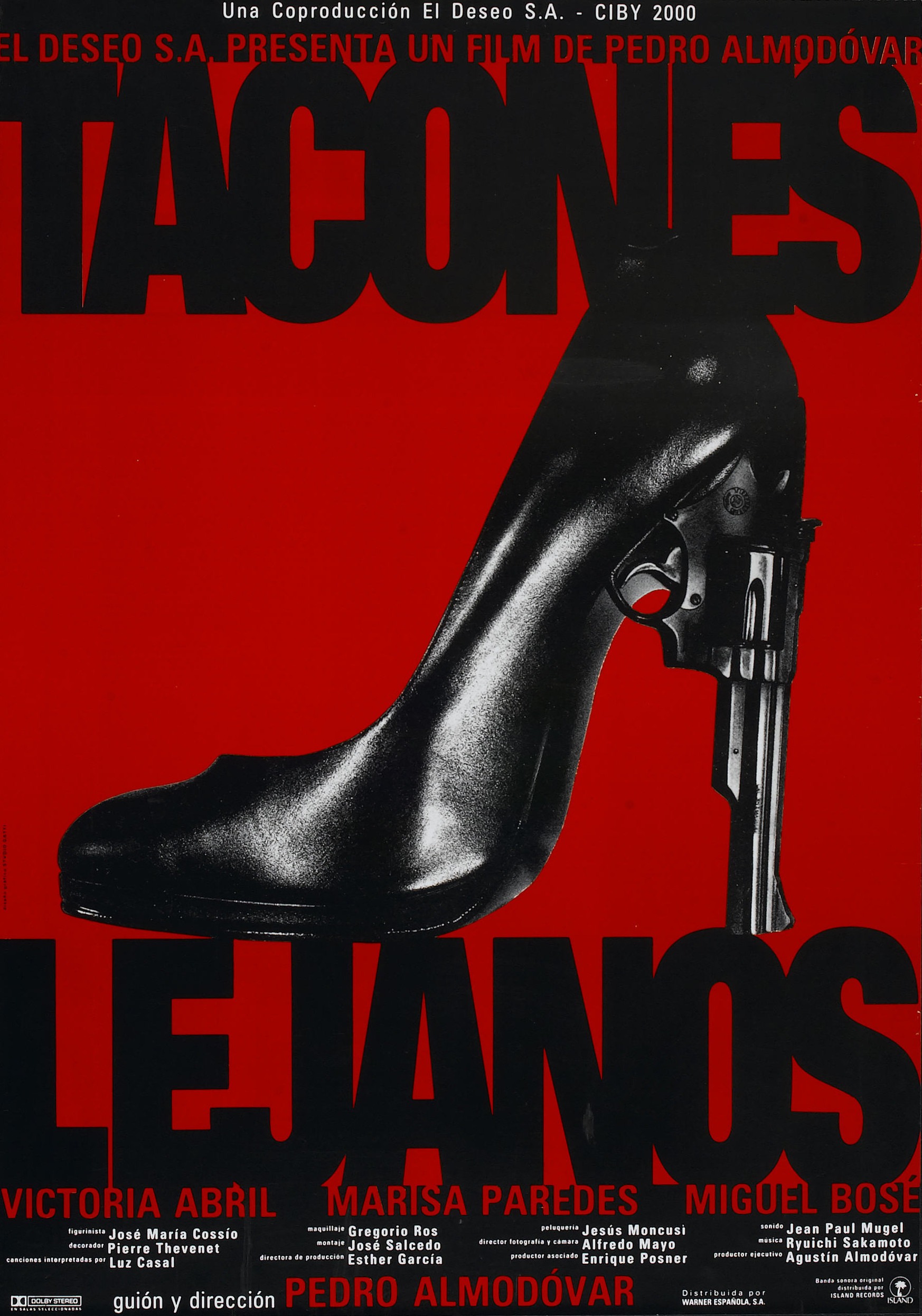 Mega Sized Movie Poster Image for Tacones lejanos (#1 of 3)