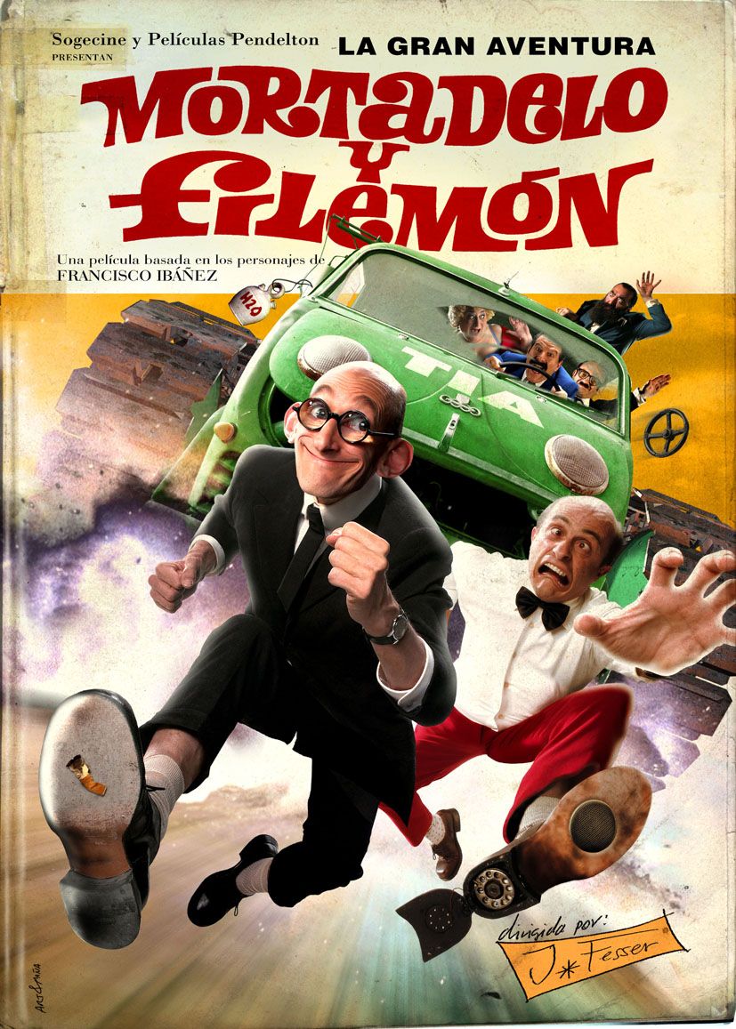 Extra Large Movie Poster Image for Mortadelo & Filemon: The Big Adventure 