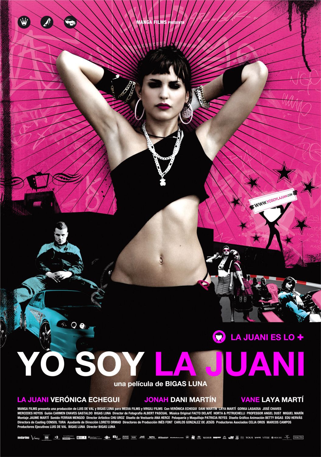 Extra Large Movie Poster Image for Yo Soy La Juani 
