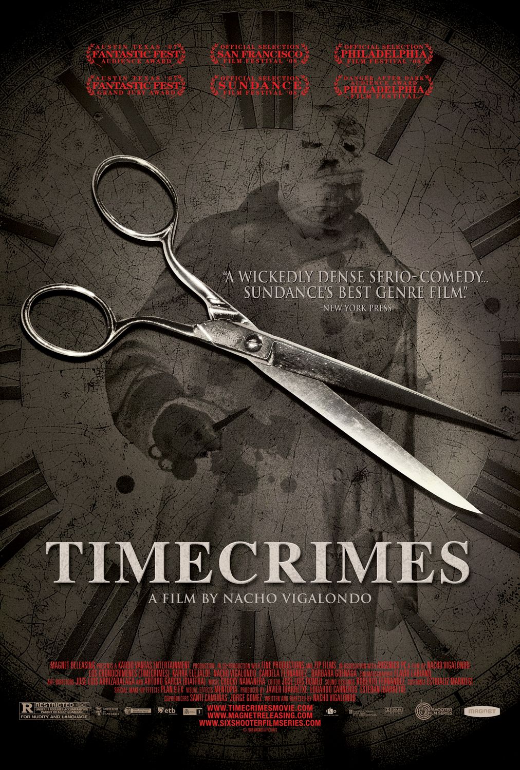 Extra Large Movie Poster Image for Cronocrimenes, Los (aka Timecrimes (#2 of 2)