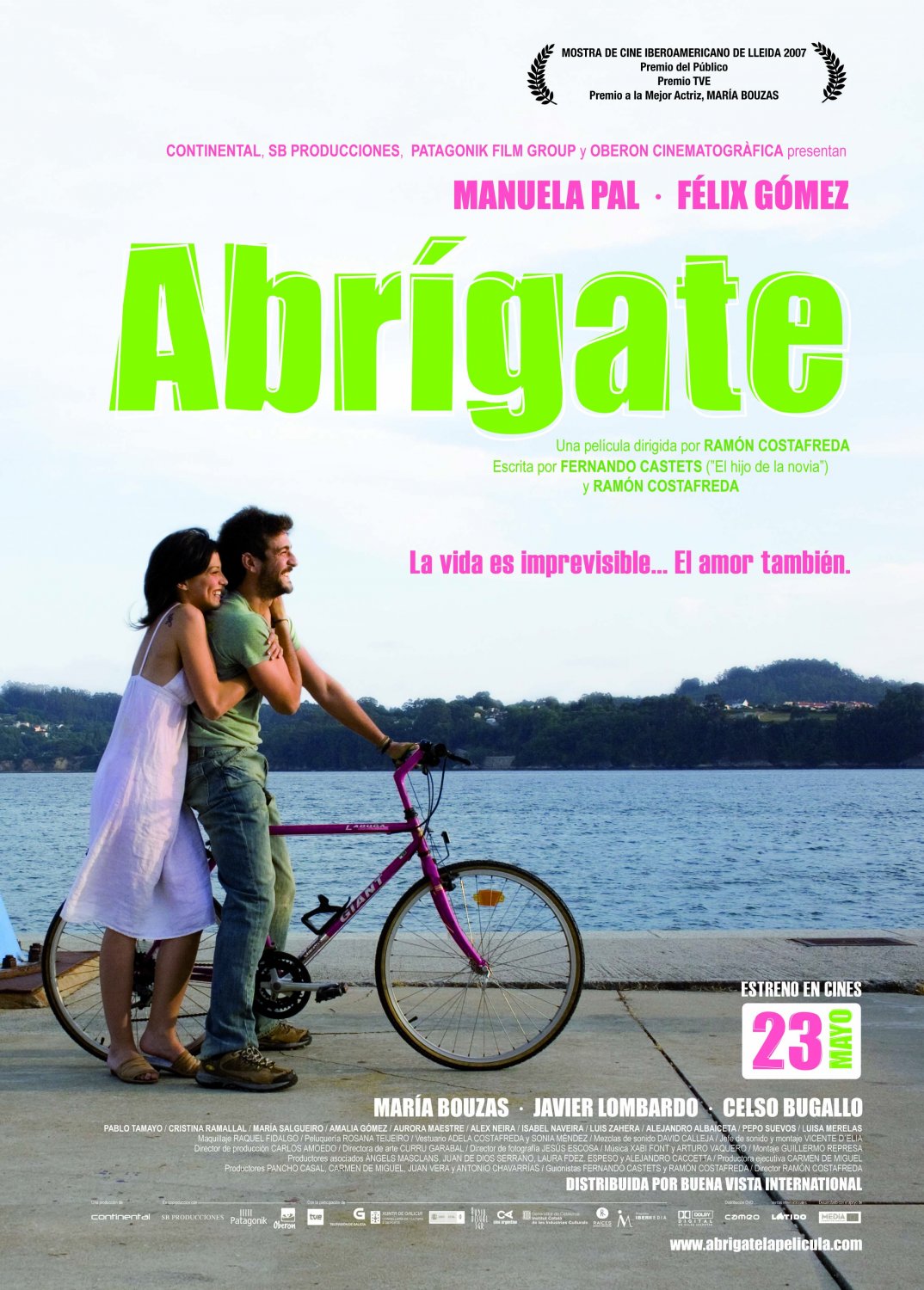 Extra Large Movie Poster Image for Abrígate 