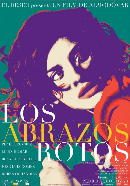 Abrazos rotos, Los Movie Poster