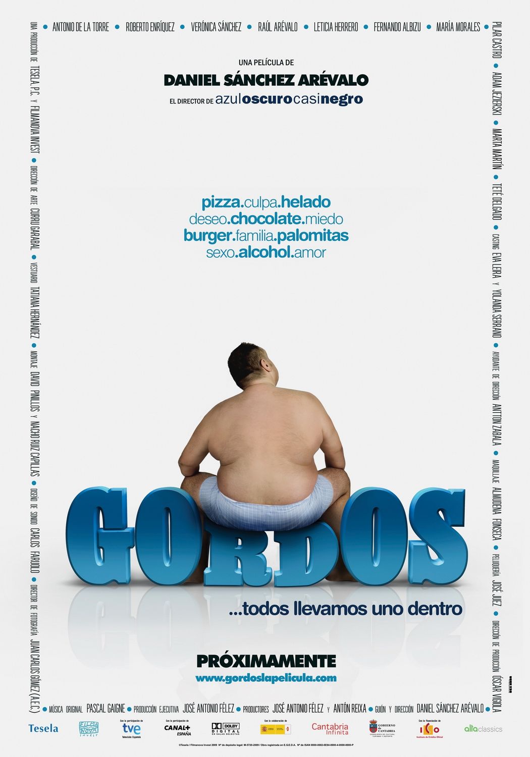 Extra Large Movie Poster Image for Gordos (#1 of 3)