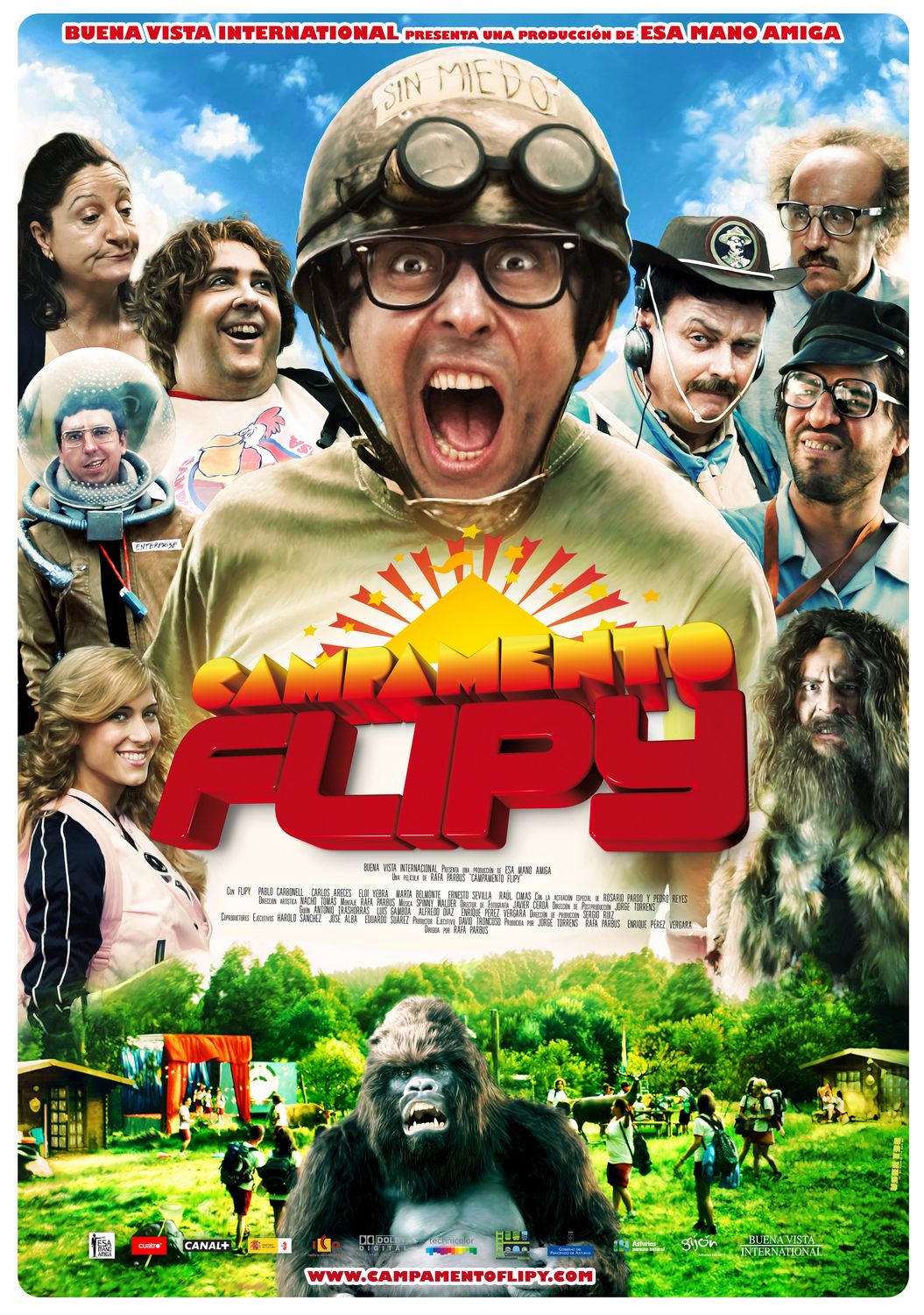 Extra Large Movie Poster Image for Campamento Flipy (#2 of 2)