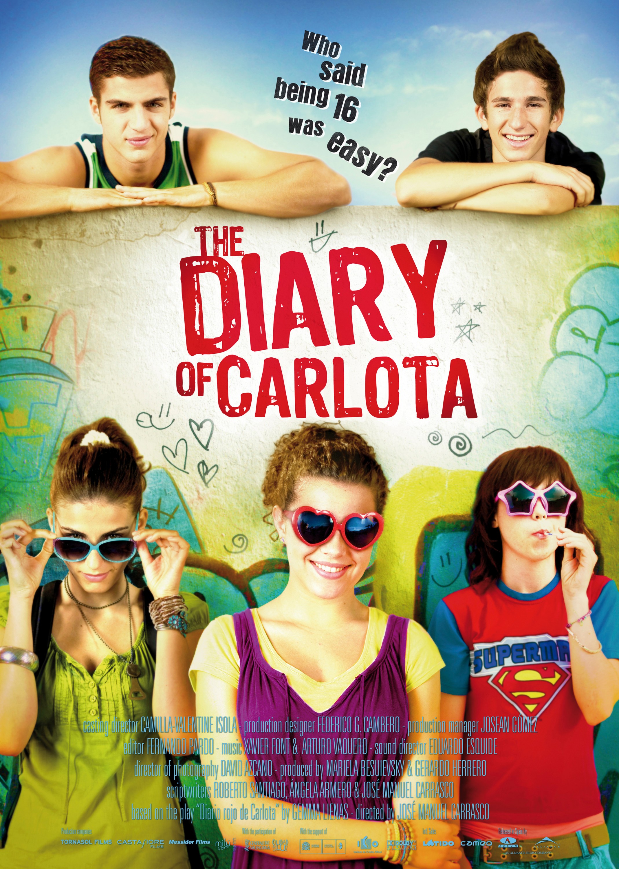 Mega Sized Movie Poster Image for El diario de Carlota (#2 of 2)