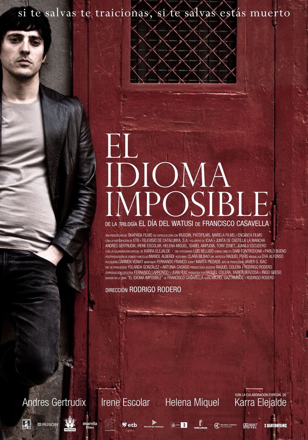Extra Large Movie Poster Image for El idioma imposible 