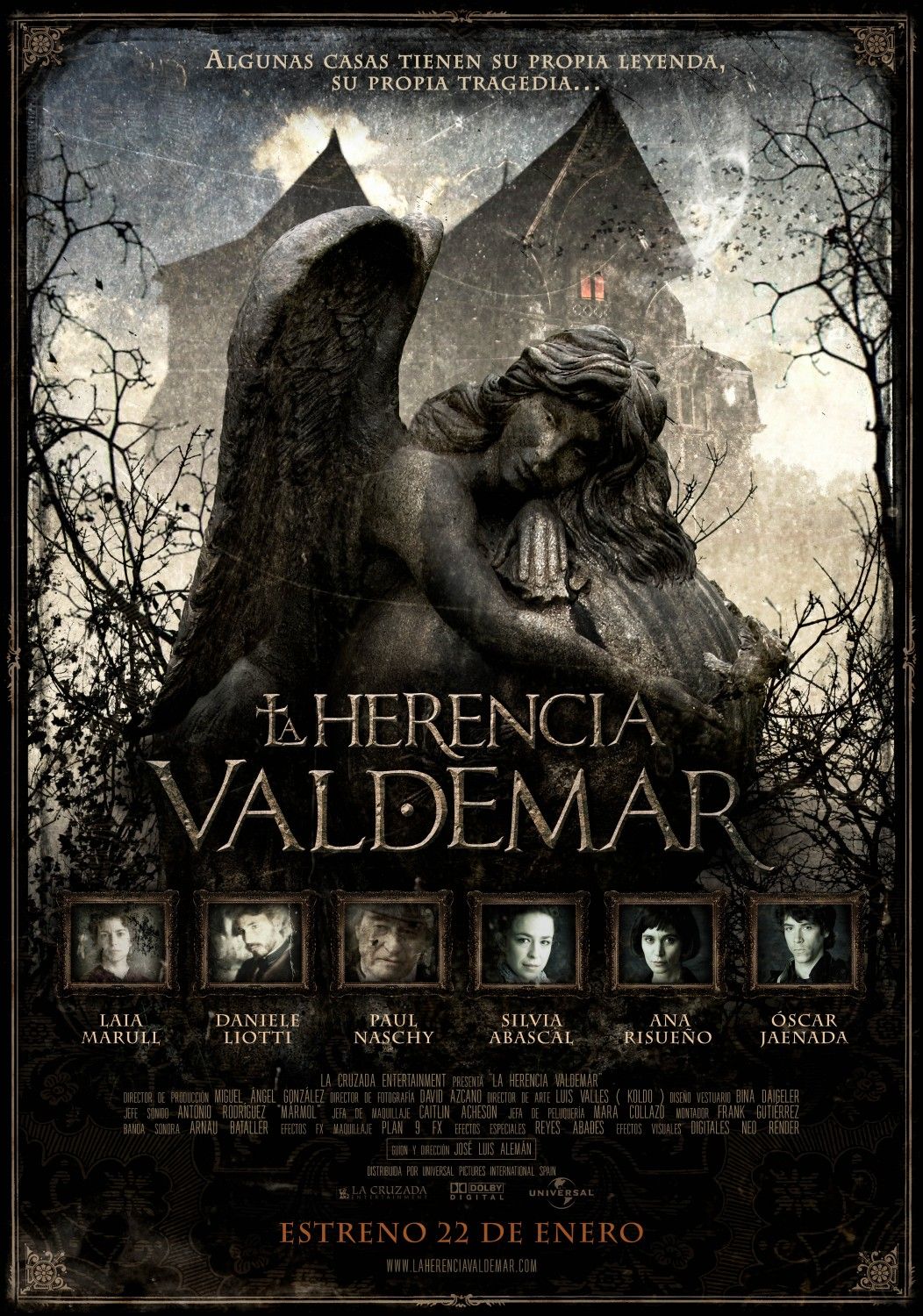 Extra Large Movie Poster Image for La herencia Valdemar (#2 of 2)