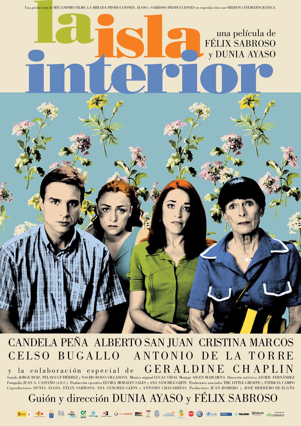 Extra Large Movie Poster Image for La isla interior 