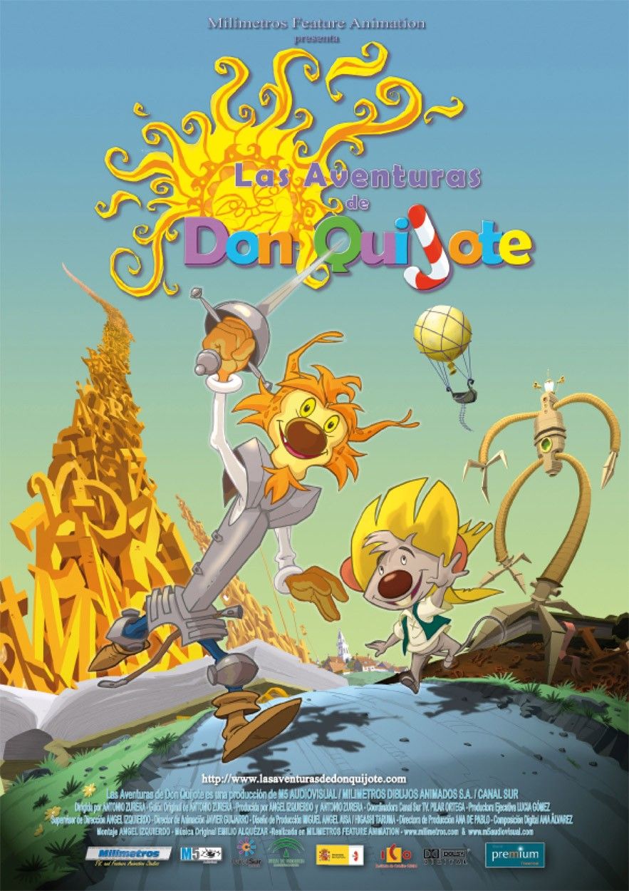 Extra Large Movie Poster Image for Las aventuras de Don Quijote (#1 of 2)