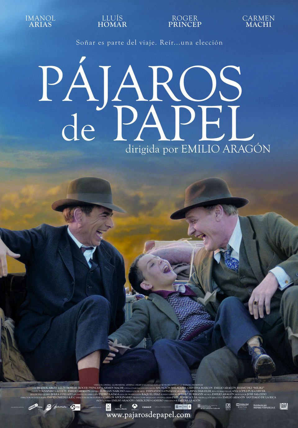 Extra Large Movie Poster Image for Pájaros de papel 