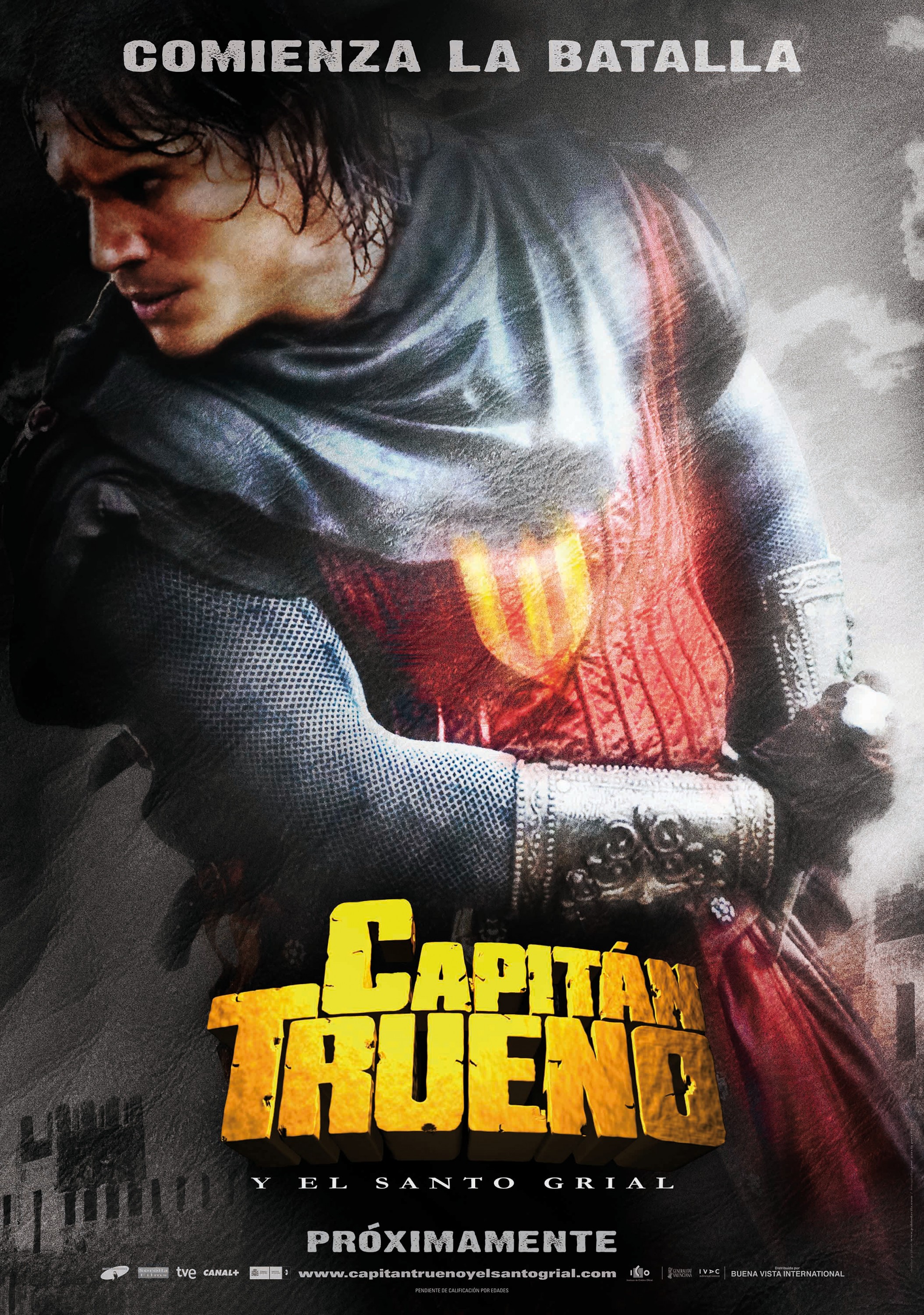 Mega Sized Movie Poster Image for El Capitán Trueno y el Santo Grial (#2 of 2)