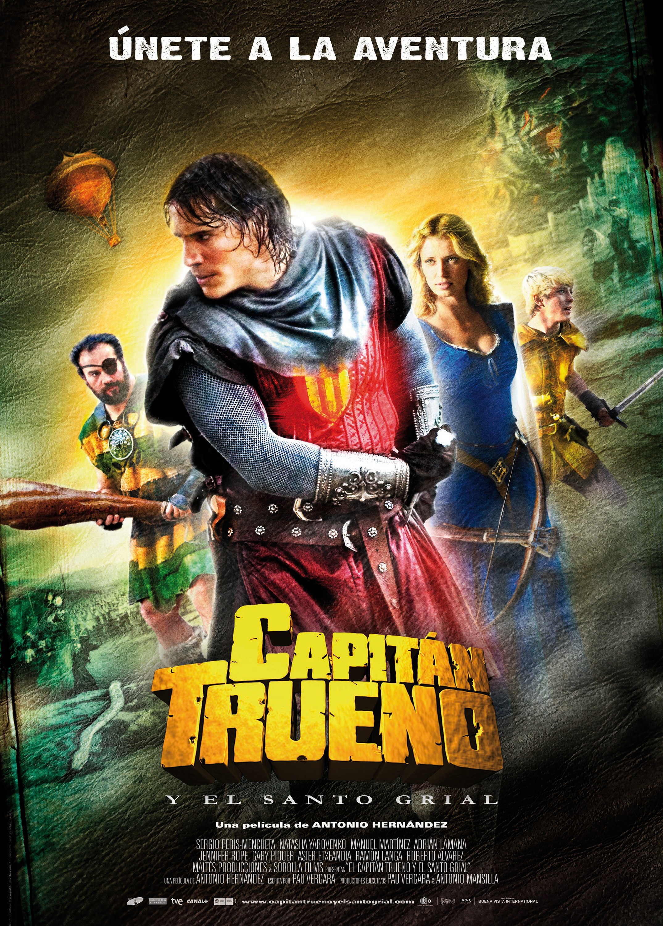 Mega Sized Movie Poster Image for El Capitán Trueno y el Santo Grial (#1 of 2)