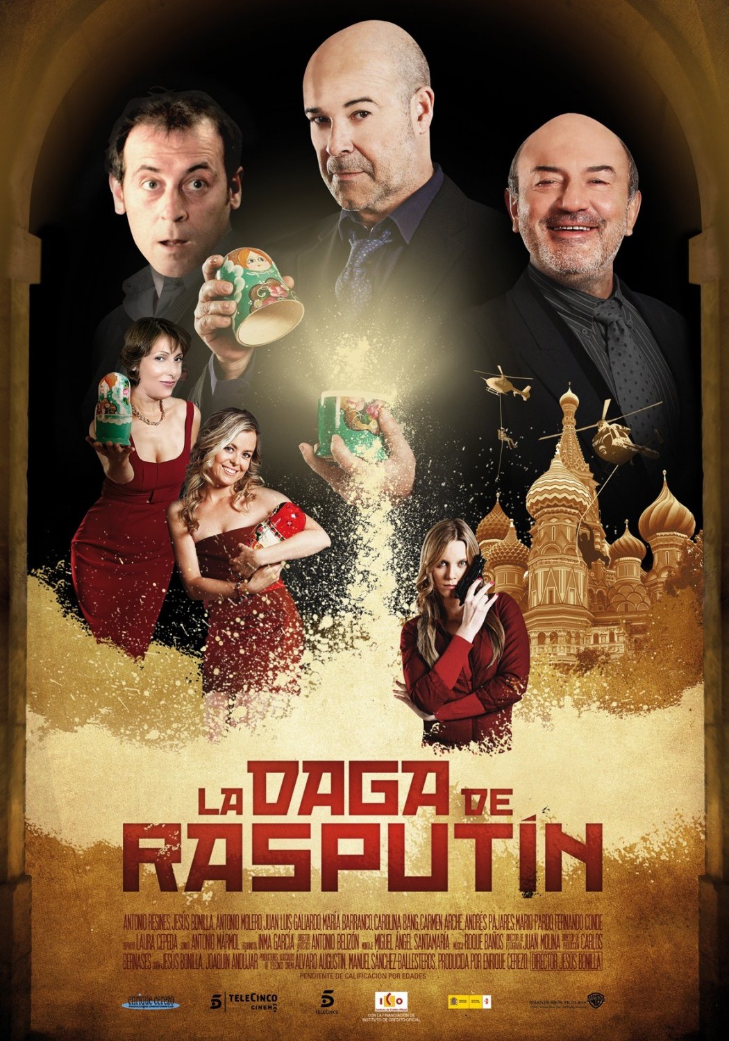 Extra Large Movie Poster Image for La daga de Rasputín 