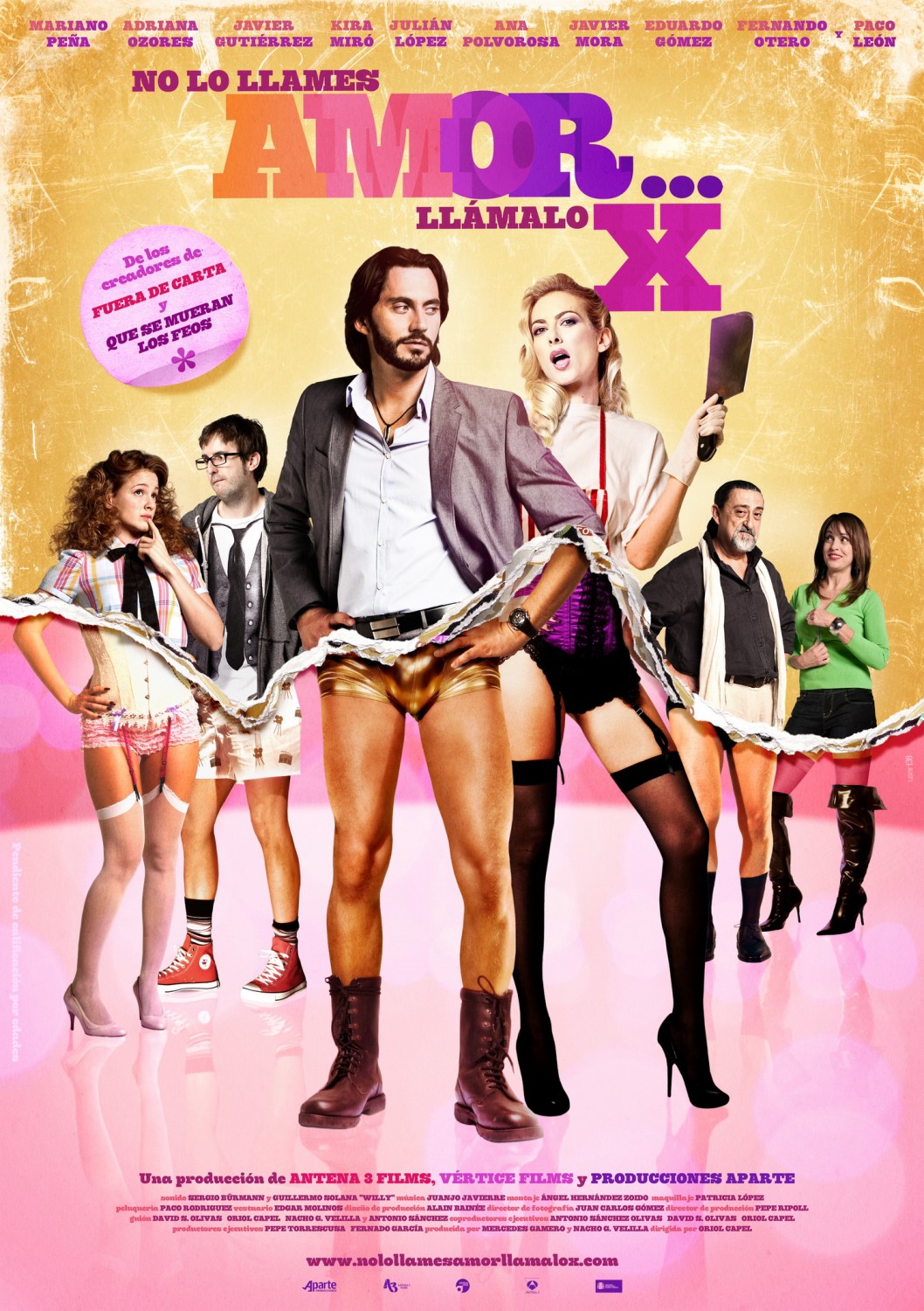 Extra Large Movie Poster Image for No lo llames amor... llámalo X (#3 of 3)