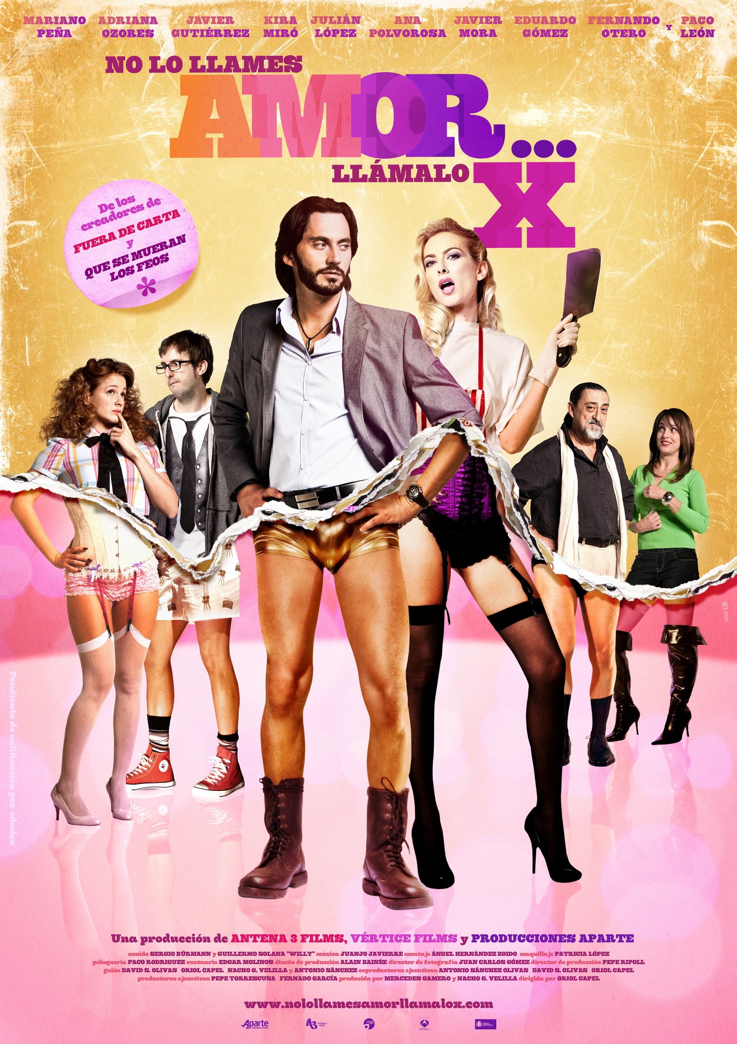 Mega Sized Movie Poster Image for No lo llames amor... llámalo X (#3 of 3)