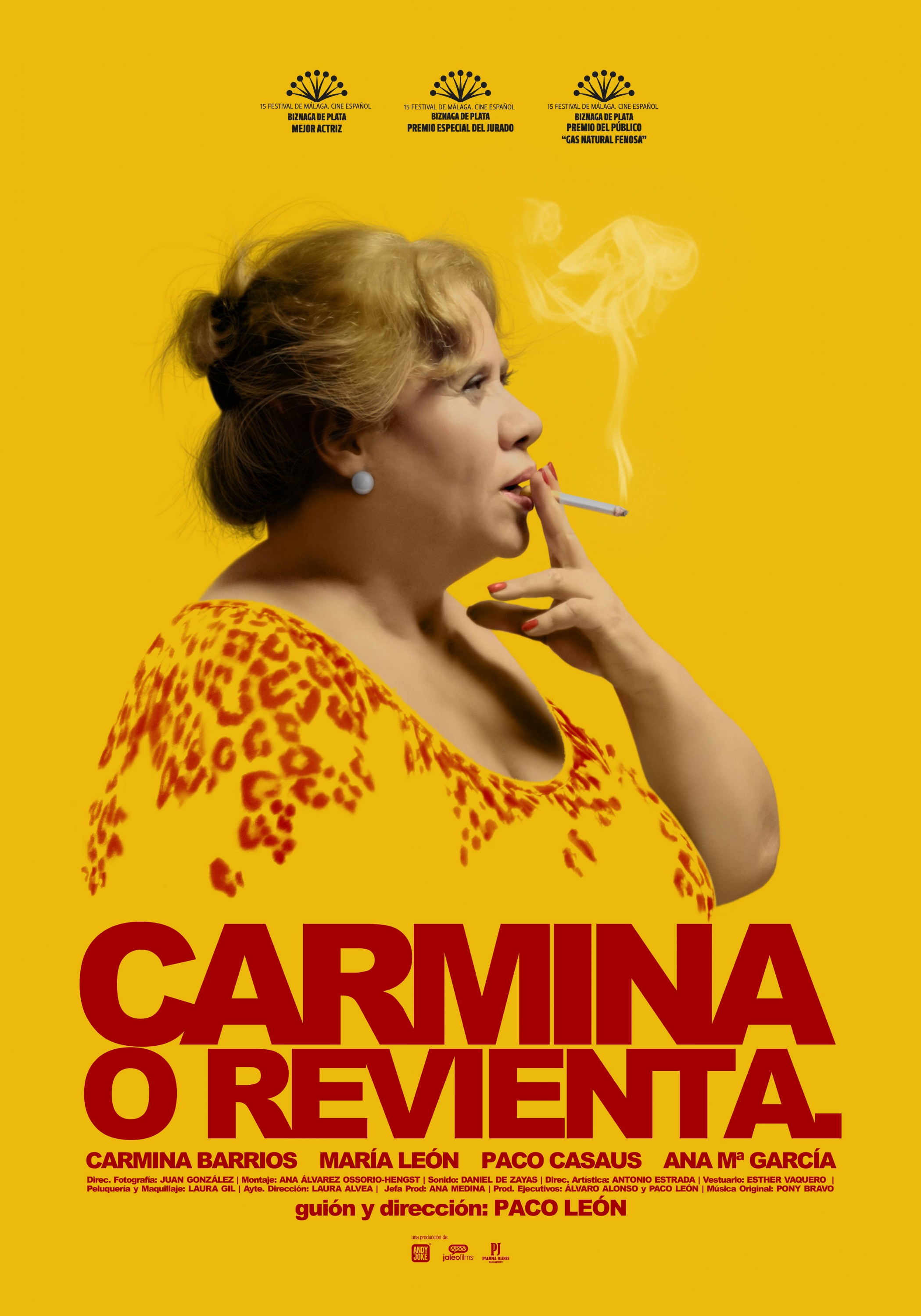 Mega Sized Movie Poster Image for Carmina o revienta 