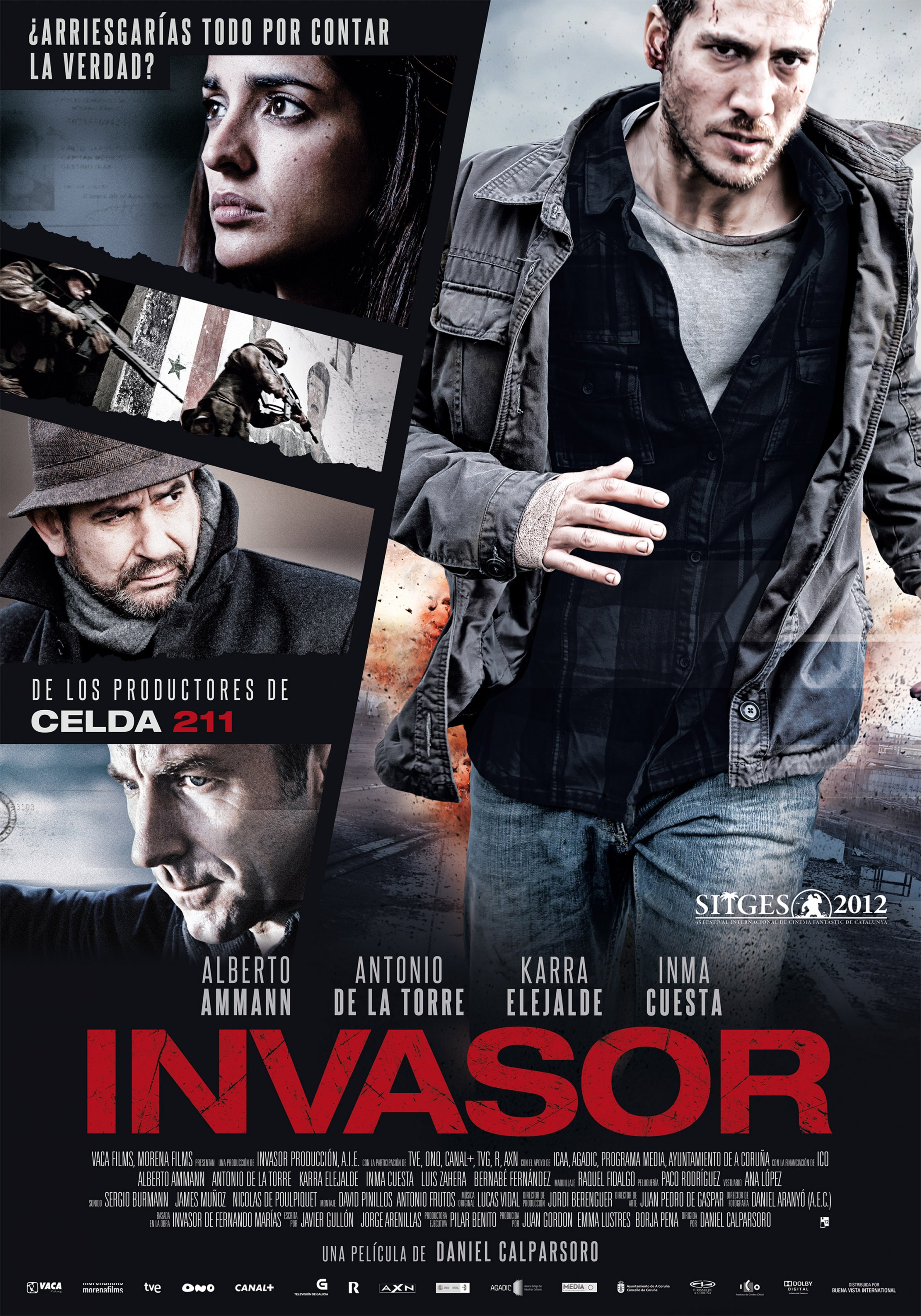 Mega Sized Movie Poster Image for Invasor (#2 of 2)