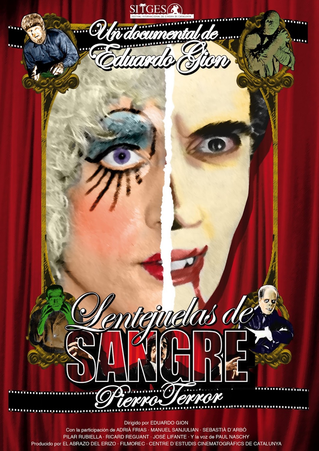 Extra Large Movie Poster Image for Lentejuelas de sangre 