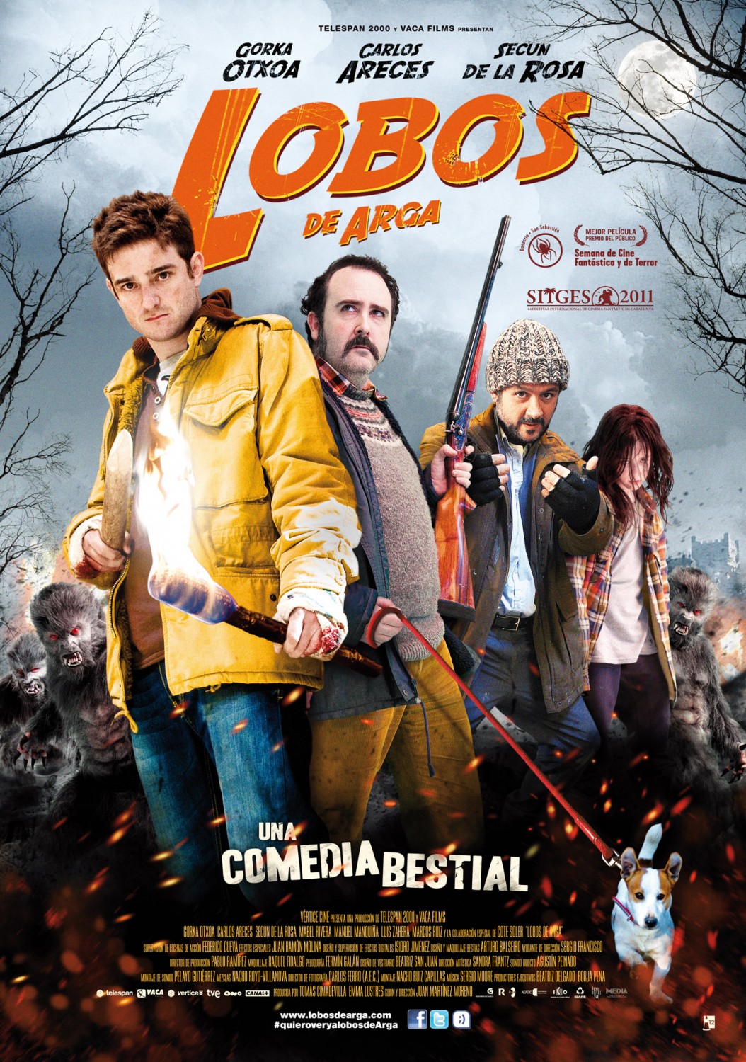 Extra Large Movie Poster Image for Lobos de Arga (#2 of 8)