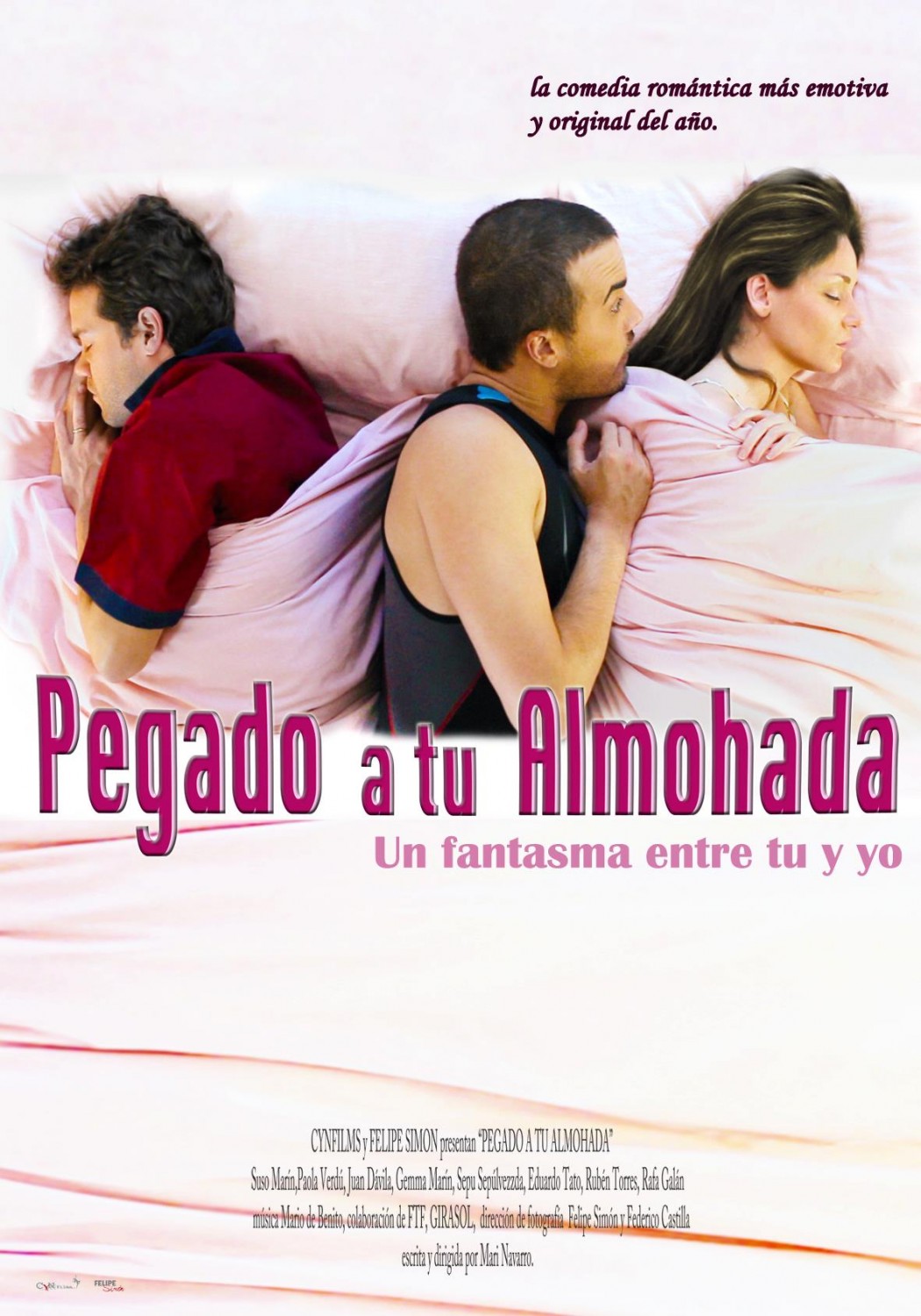 Extra Large Movie Poster Image for Pegado a tu Almohada 