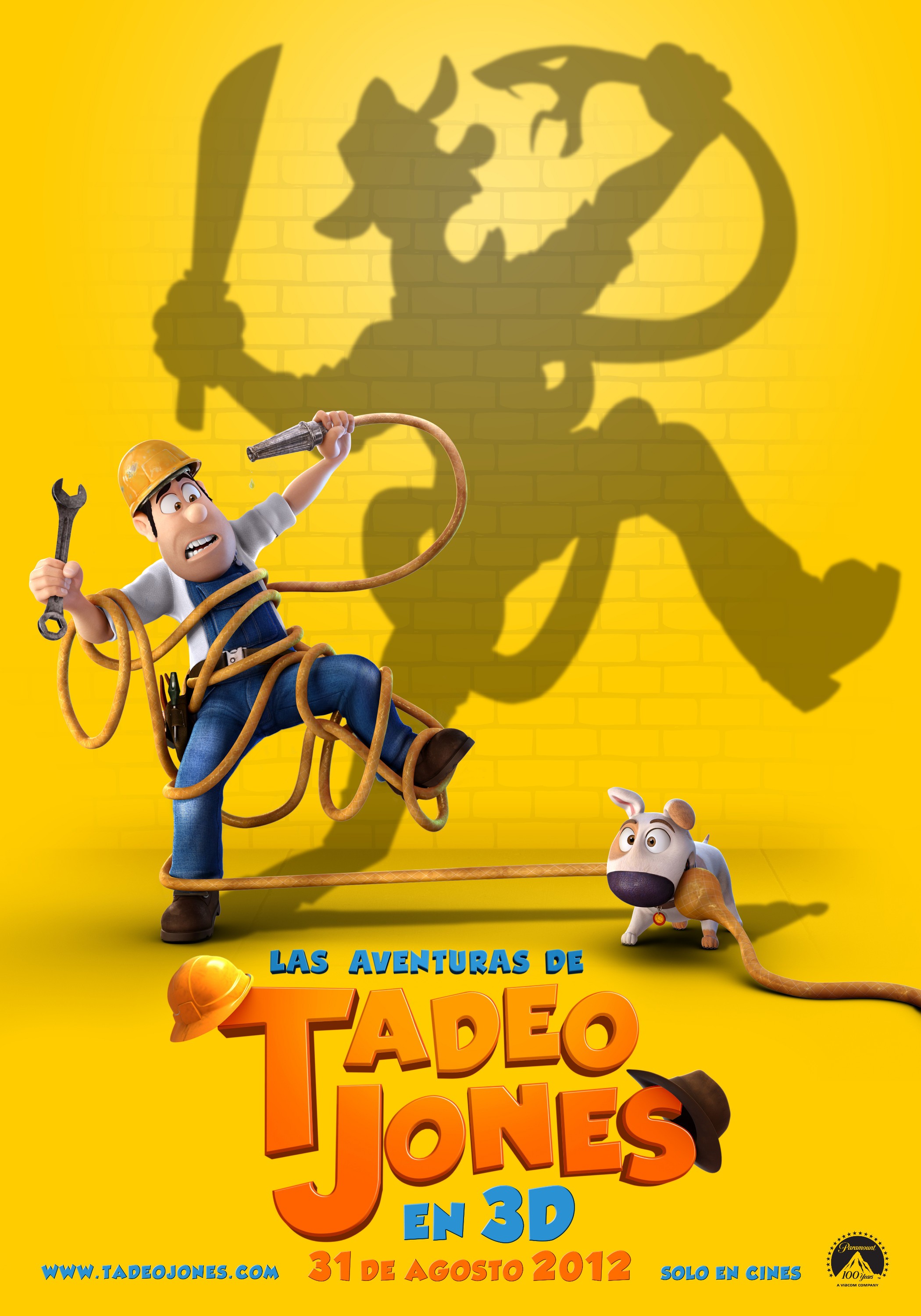 Mega Sized Movie Poster Image for Las aventuras de Tadeo Jones (#1 of 2)