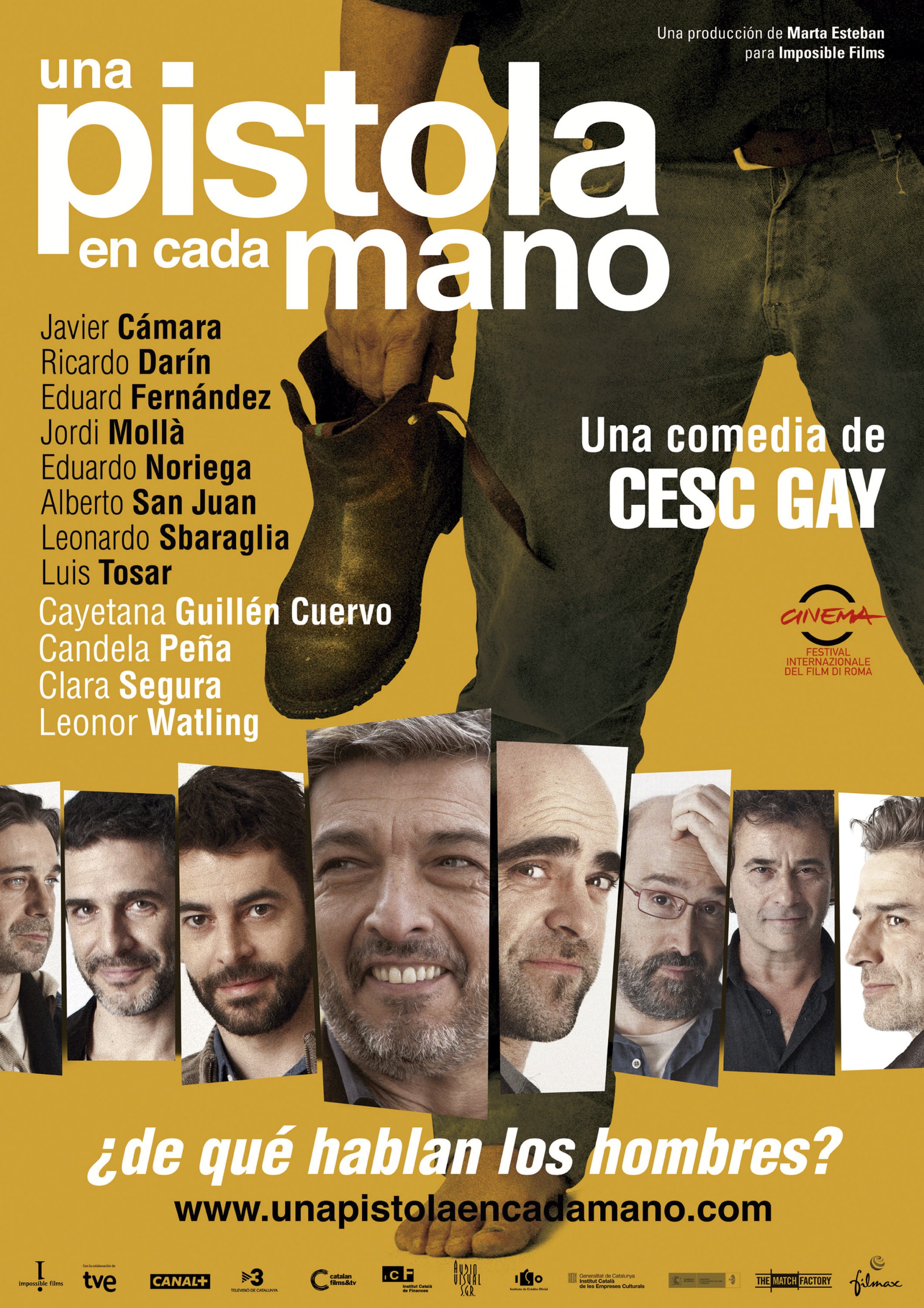 Mega Sized Movie Poster Image for Una pistola en cada mano (#1 of 2)