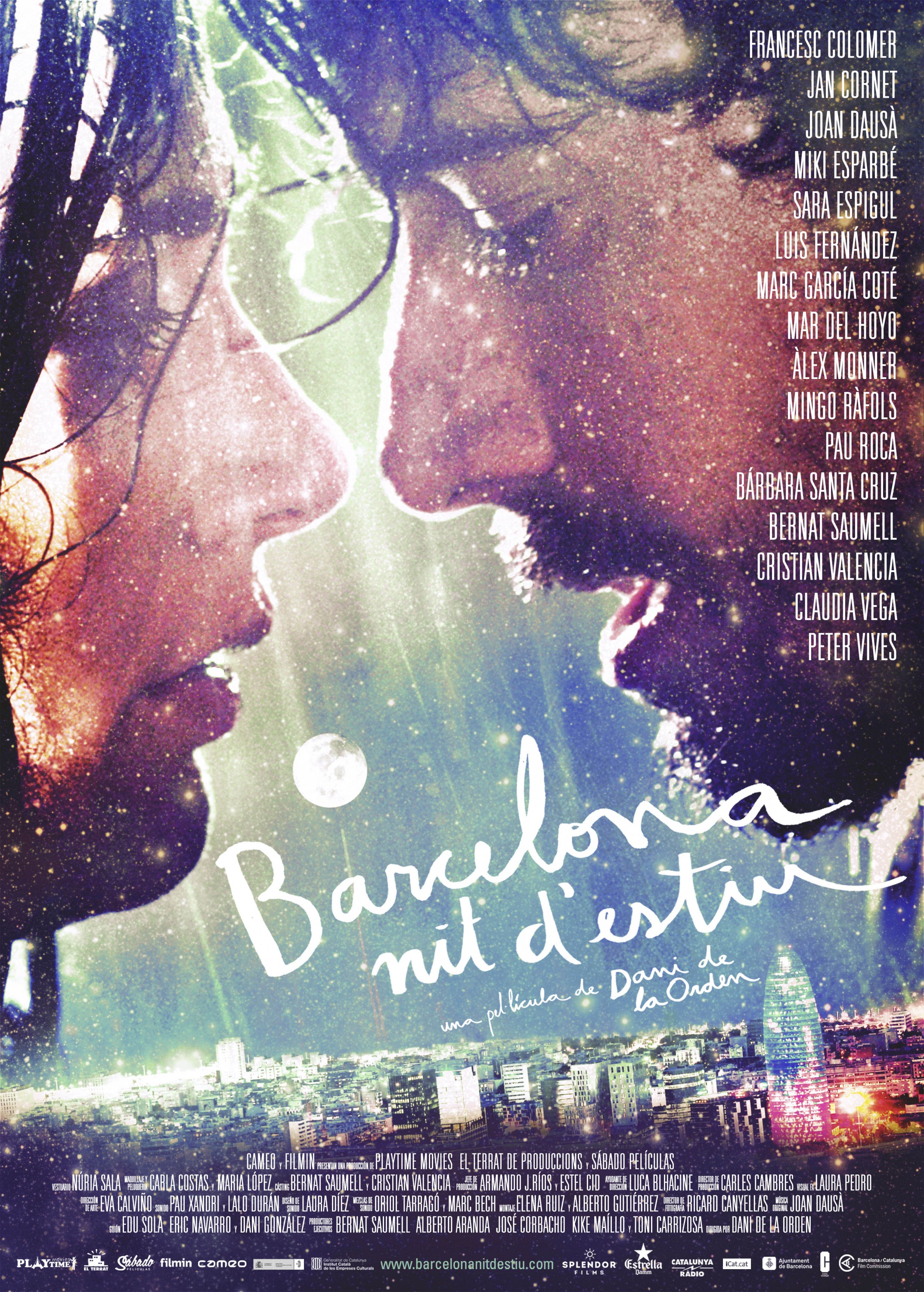 Mega Sized Movie Poster Image for Barcelona, nit d'estiu (#2 of 4)