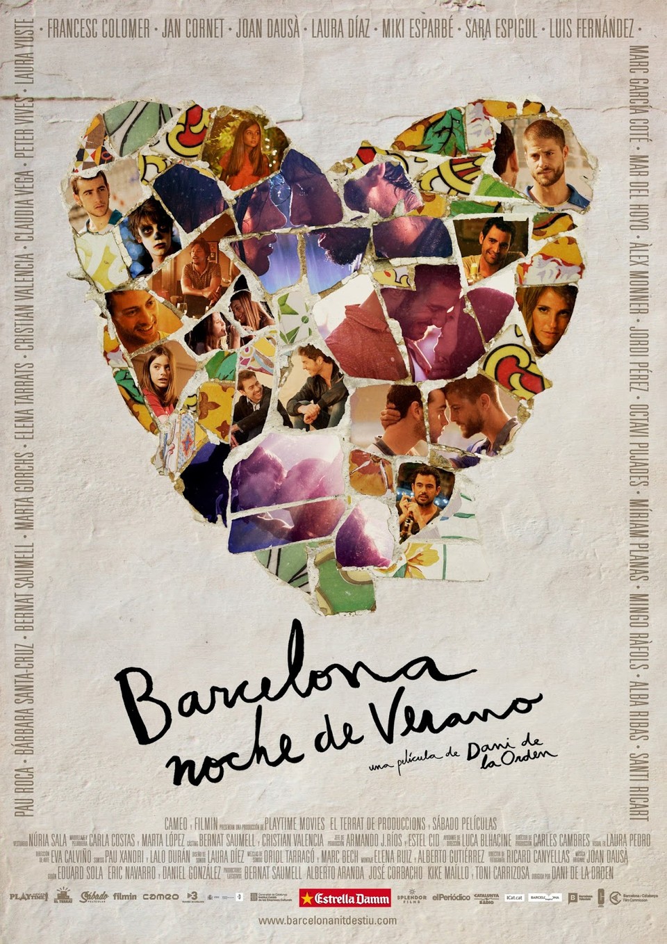 Extra Large Movie Poster Image for Barcelona, nit d'estiu (#1 of 4)