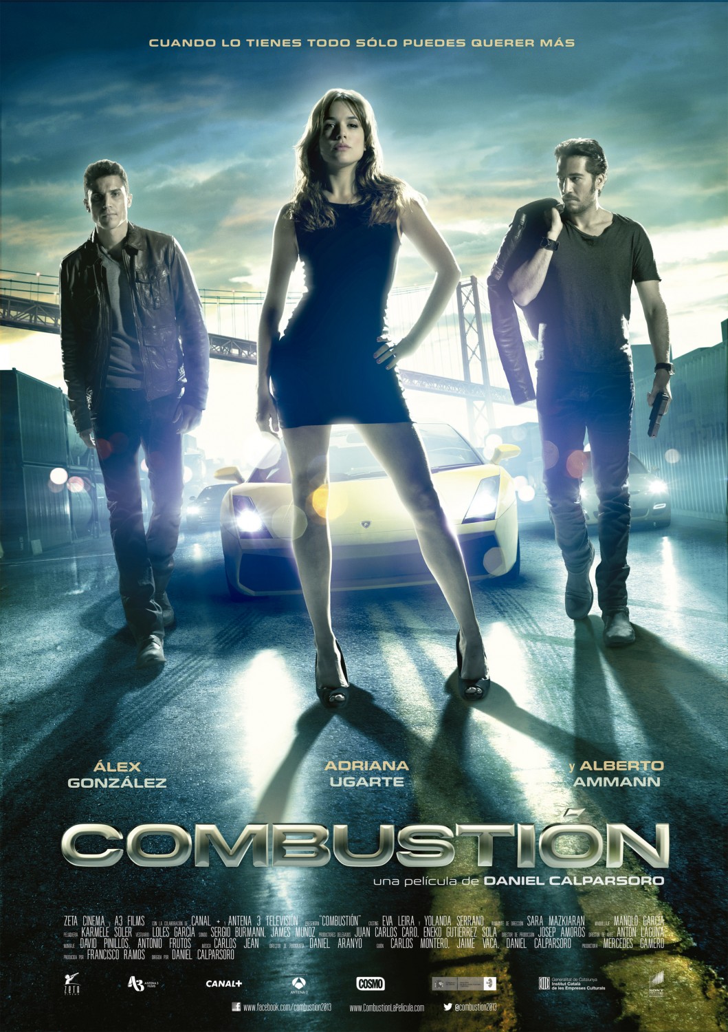 Extra Large Movie Poster Image for Combustión 