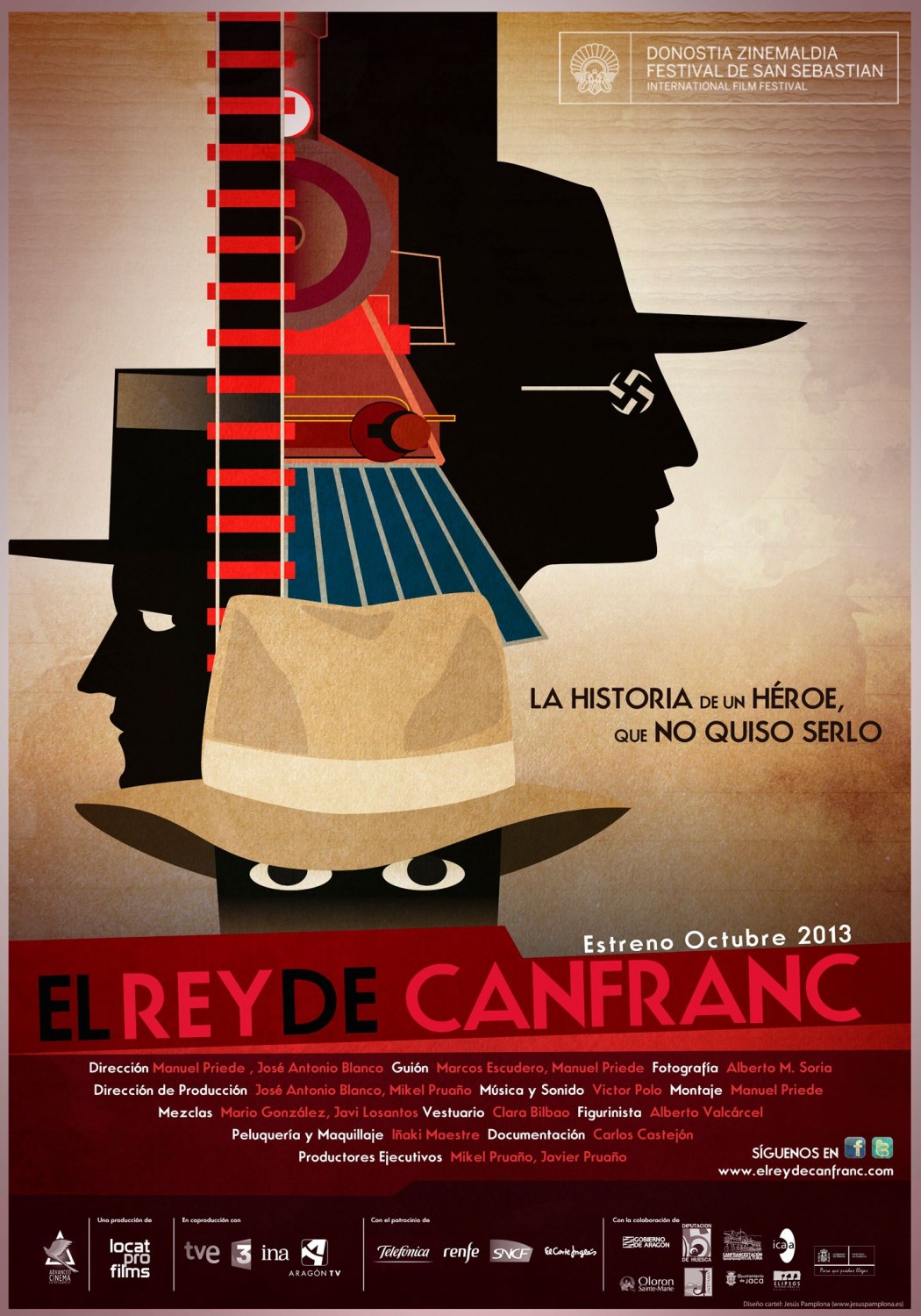 Extra Large Movie Poster Image for El rey de Canfranc 