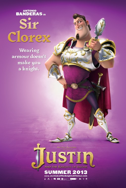 Justin and the Knights of Valour Movie Poster