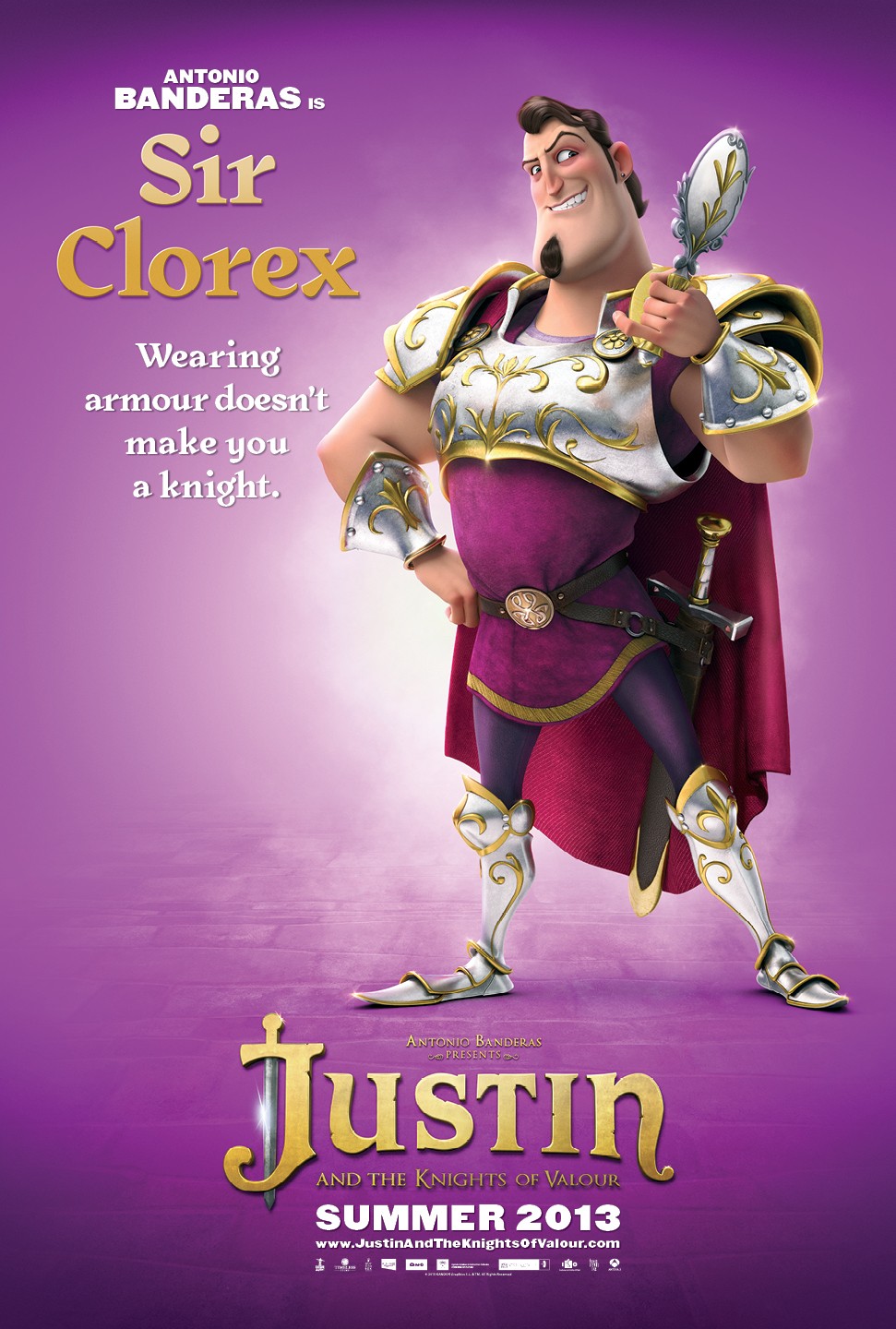Extra Large Movie Poster Image for Justin and the Knights of Valour (#11 of 12)