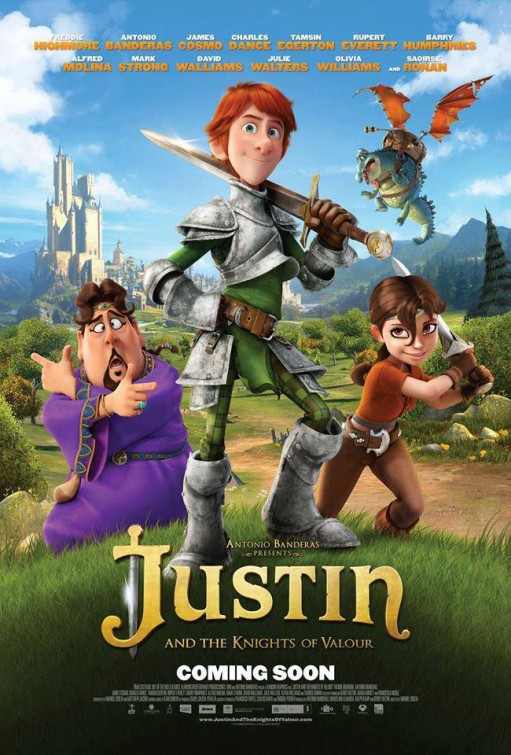 Justin and the Knights of Valour Movie Poster