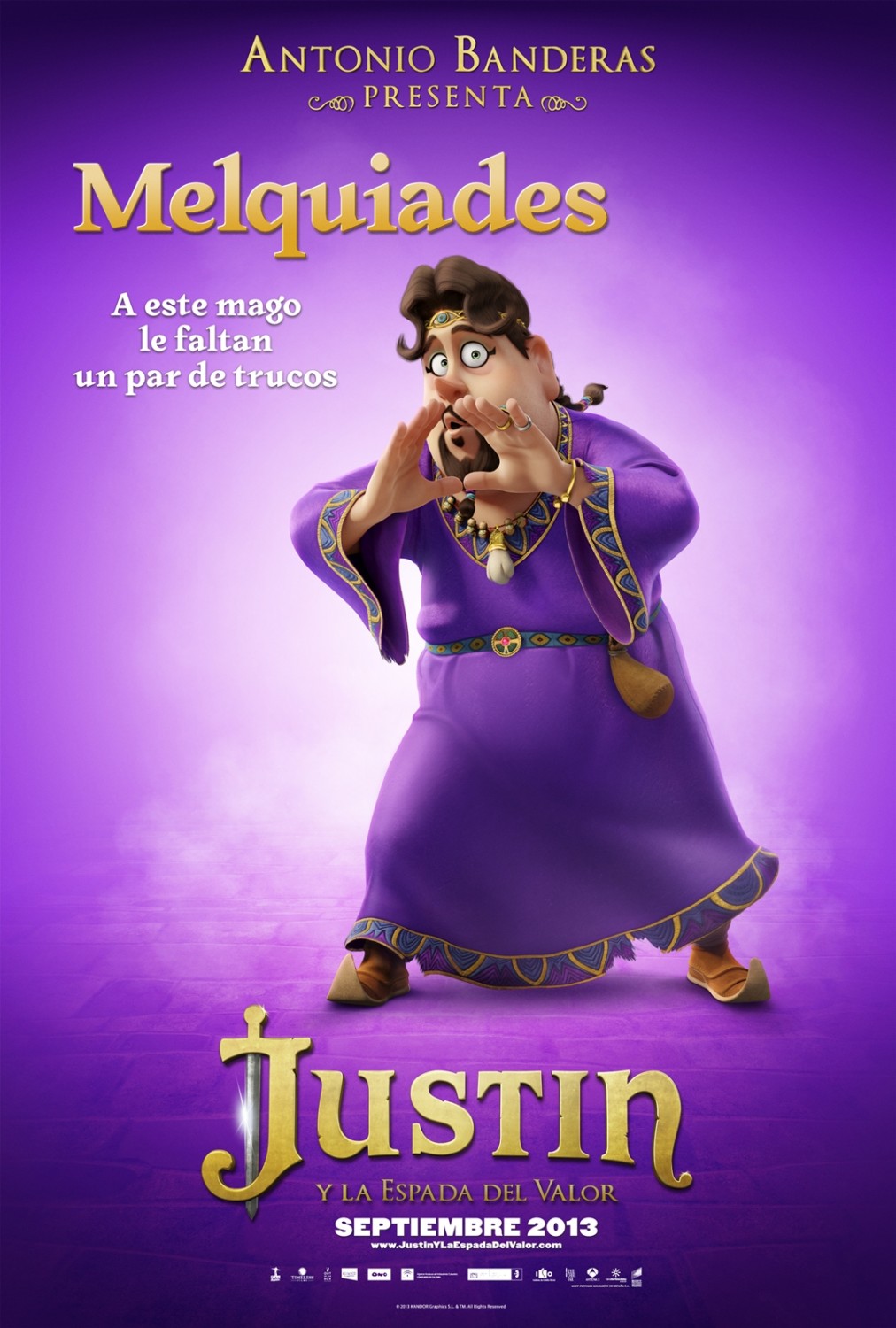 Extra Large Movie Poster Image for Justin and the Knights of Valour (#7 of 12)