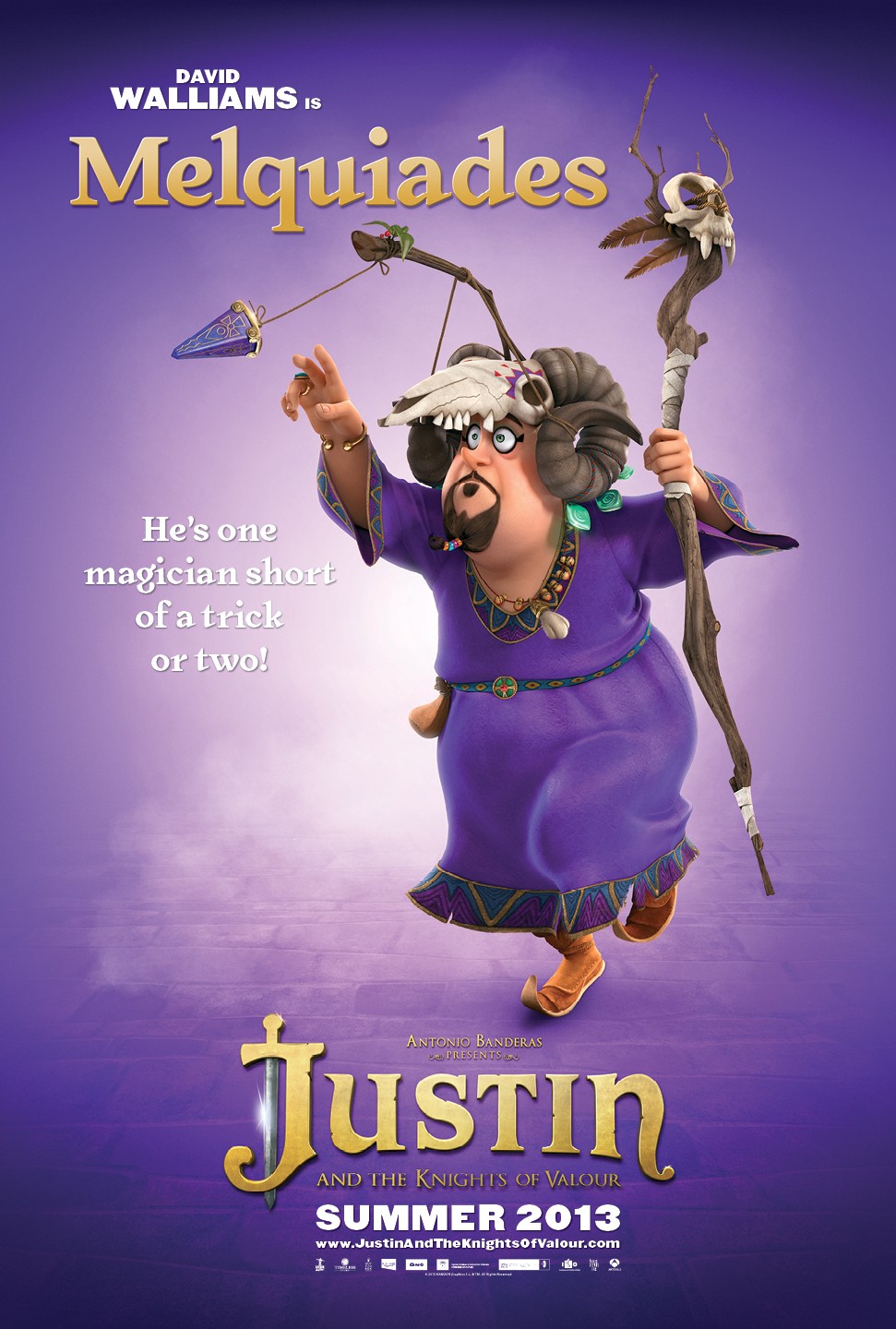 Extra Large Movie Poster Image for Justin and the Knights of Valour (#9 of 12)