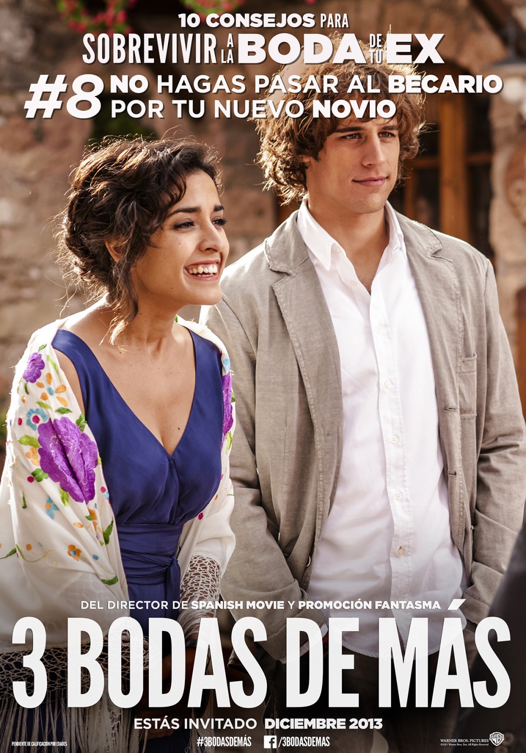 Extra Large Movie Poster Image for Tres bodas de más (#10 of 20)