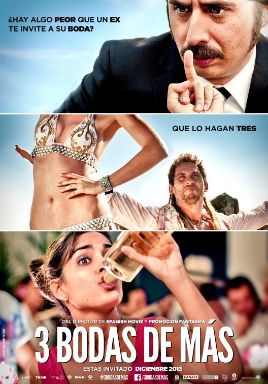Tres bodas de más Movie Poster