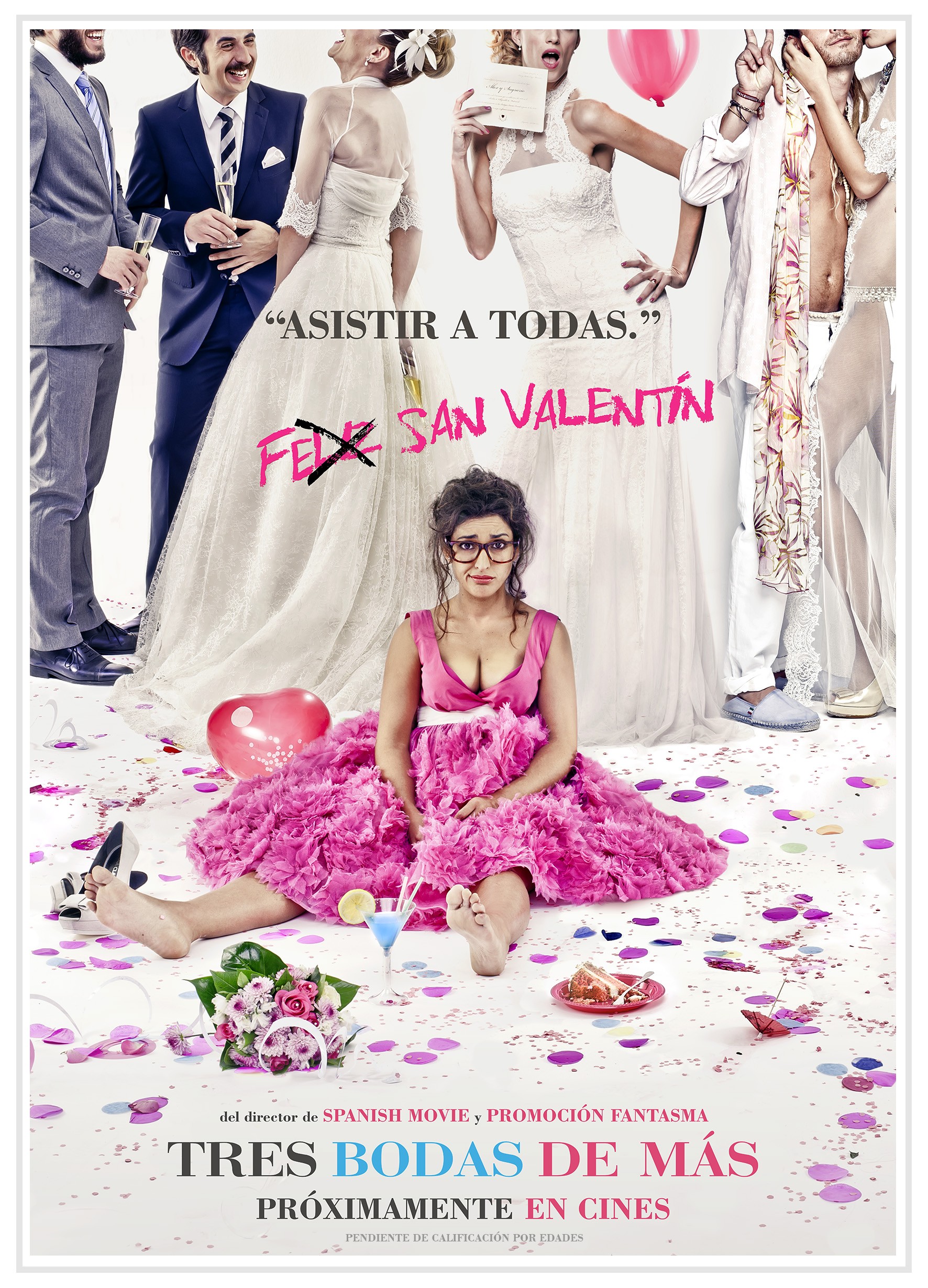 Mega Sized Movie Poster Image for Tres bodas de más (#1 of 20)