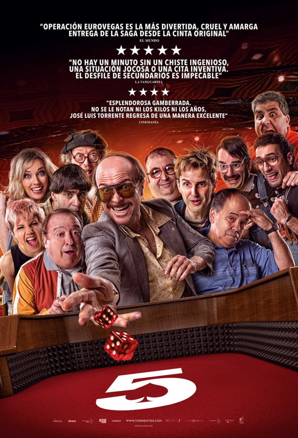 Extra Large Movie Poster Image for Torrente 5: Operación Eurovegas (#4 of 5)