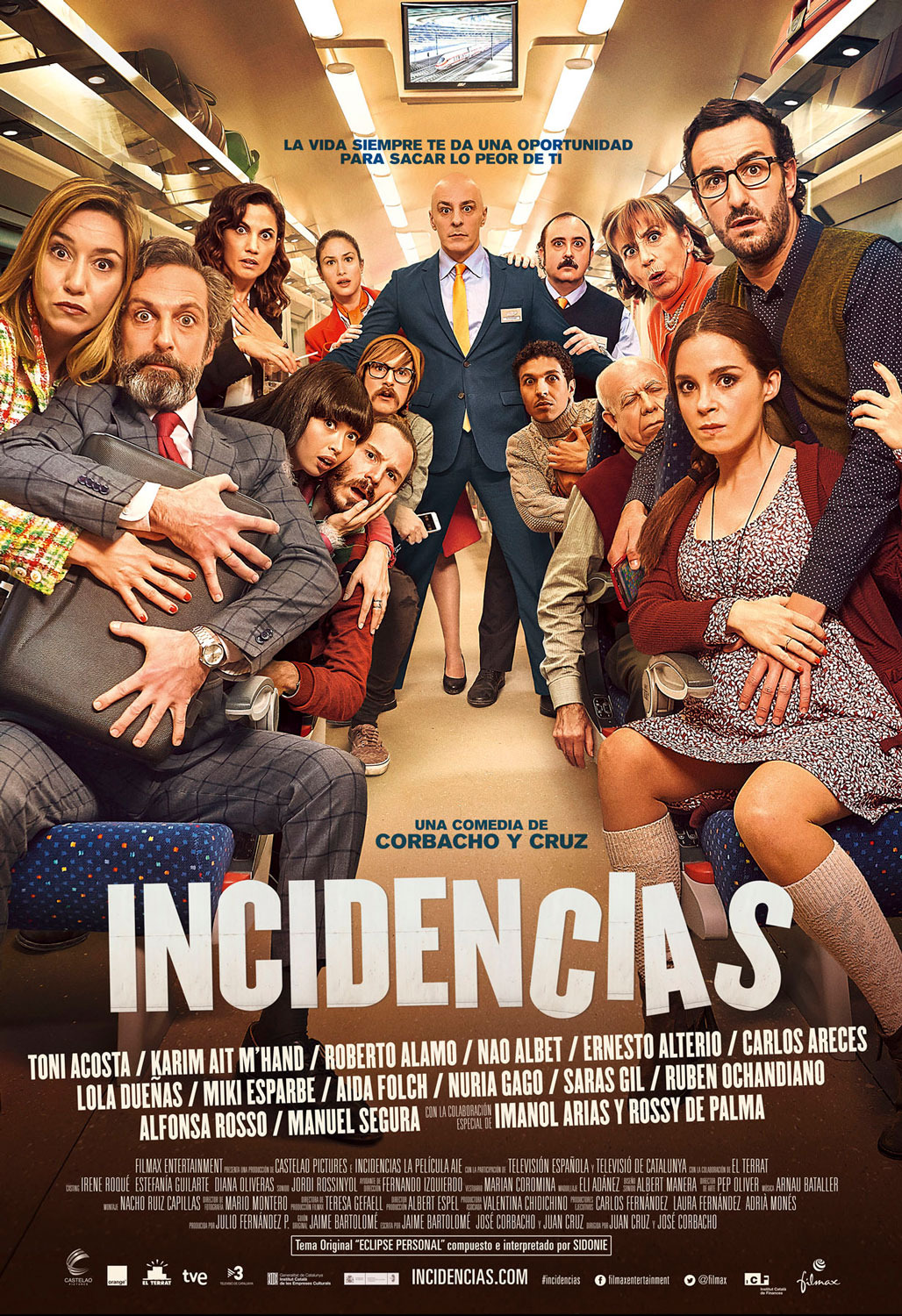 Extra Large Movie Poster Image for Incidencias 