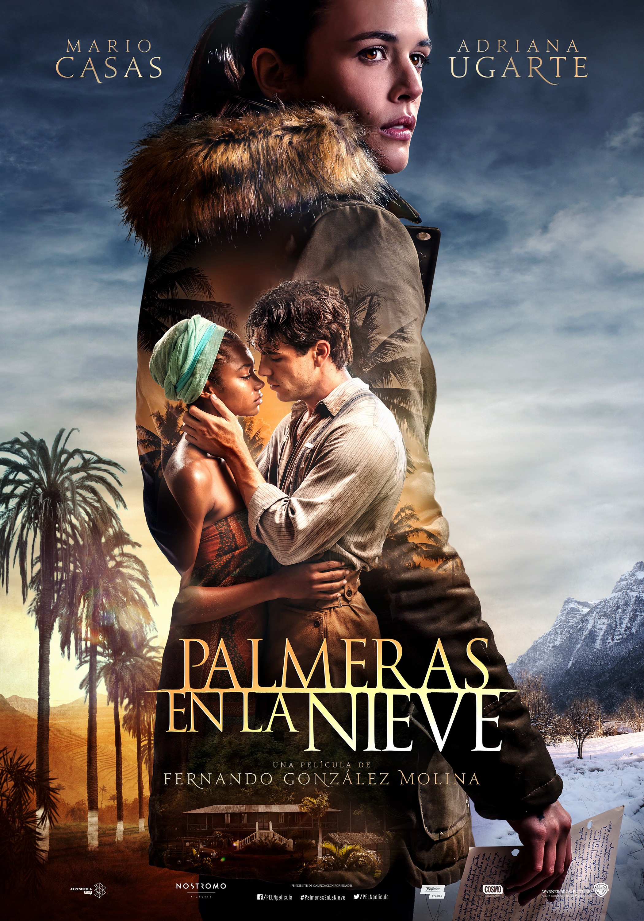 Mega Sized Movie Poster Image for Palmeras en la nieve (#2 of 6)