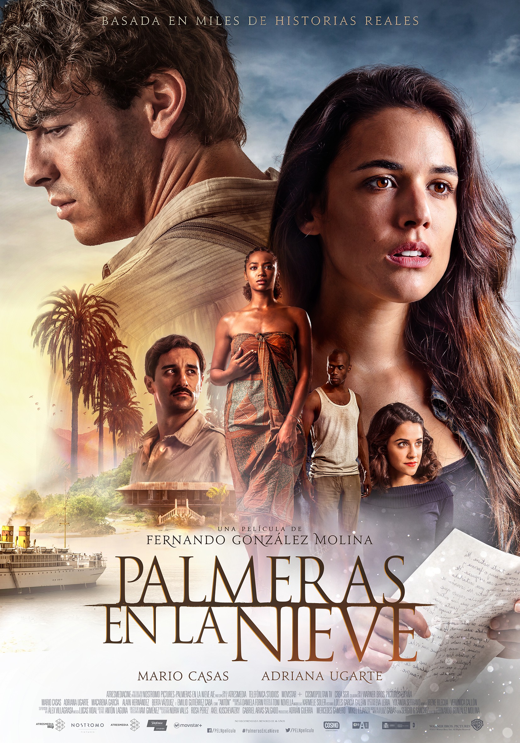Mega Sized Movie Poster Image for Palmeras en la nieve (#3 of 6)