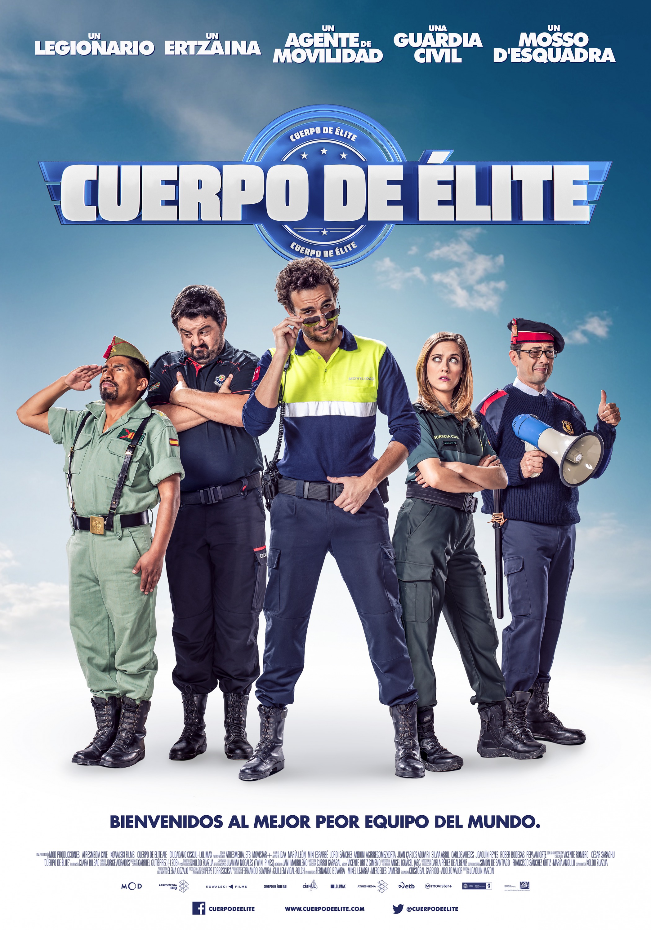 Mega Sized Movie Poster Image for Cuerpo de Élite (#3 of 10)